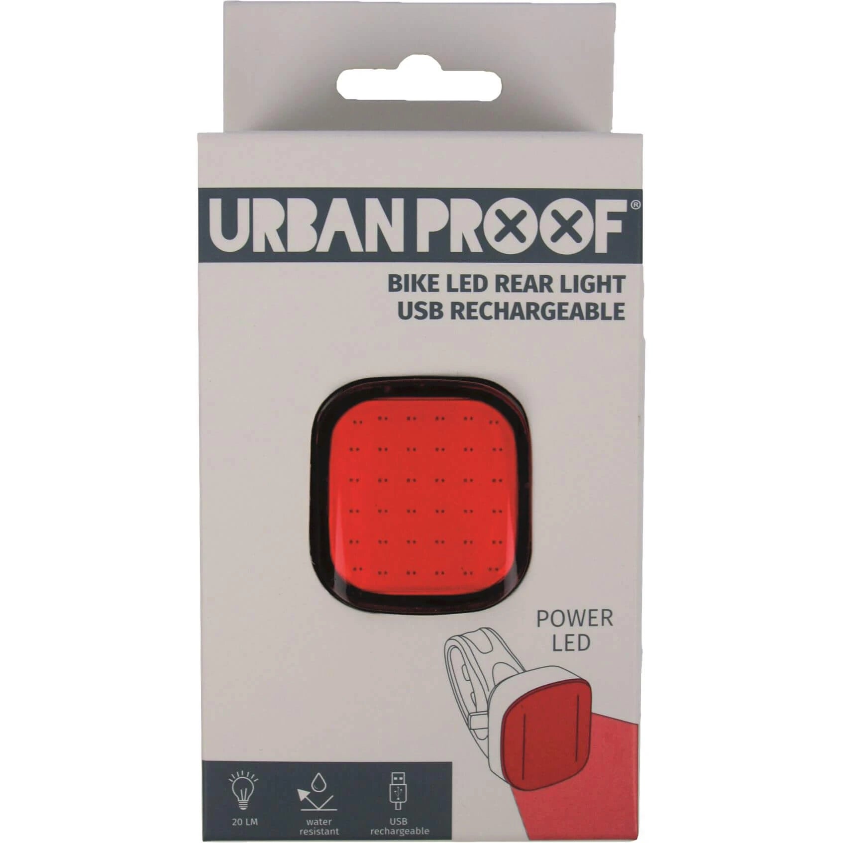 Urban Proof achterlicht led usb - AE-trading