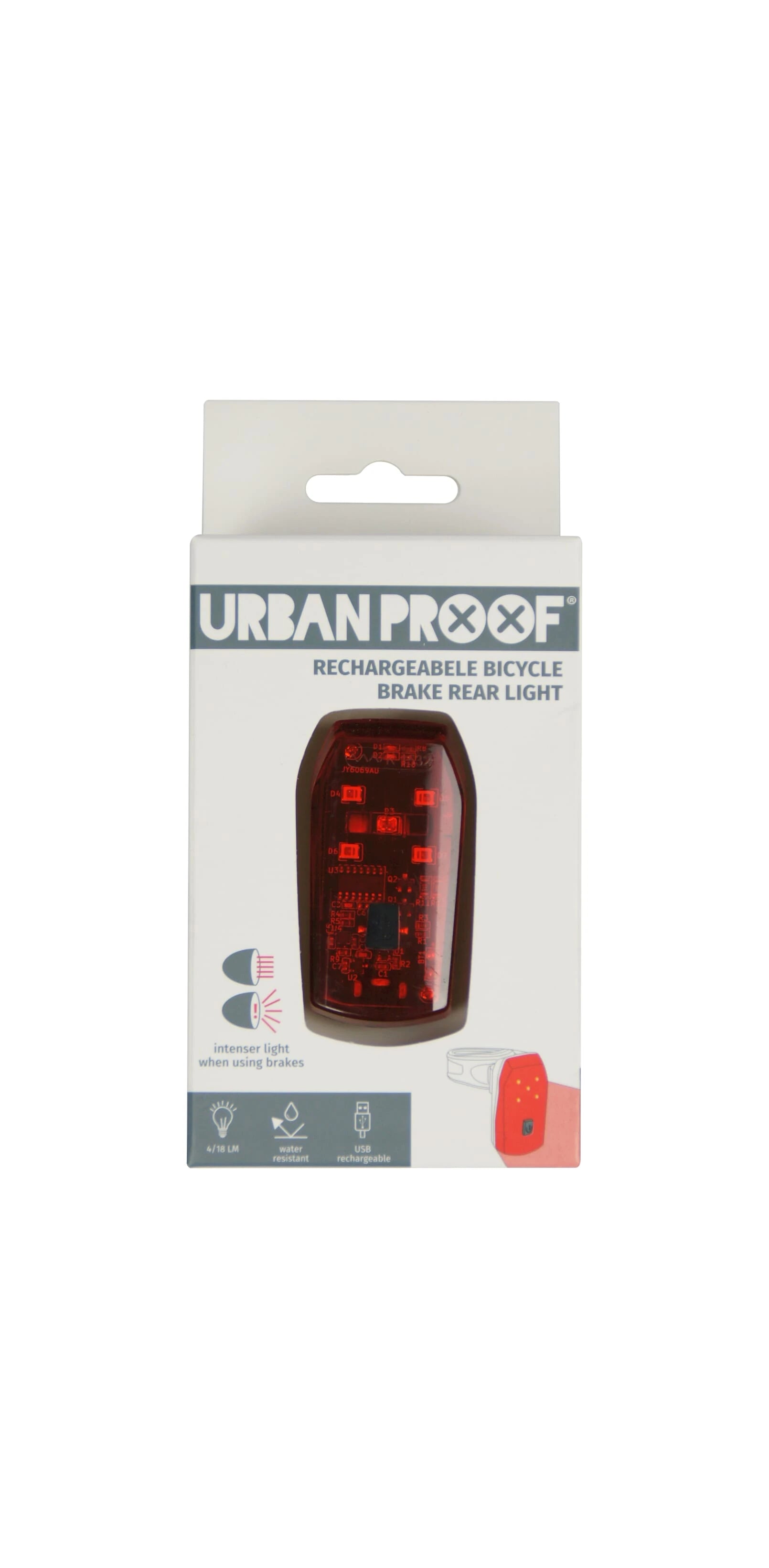 Urban Proof achterlicht Brake remlicht usb - AE-trading