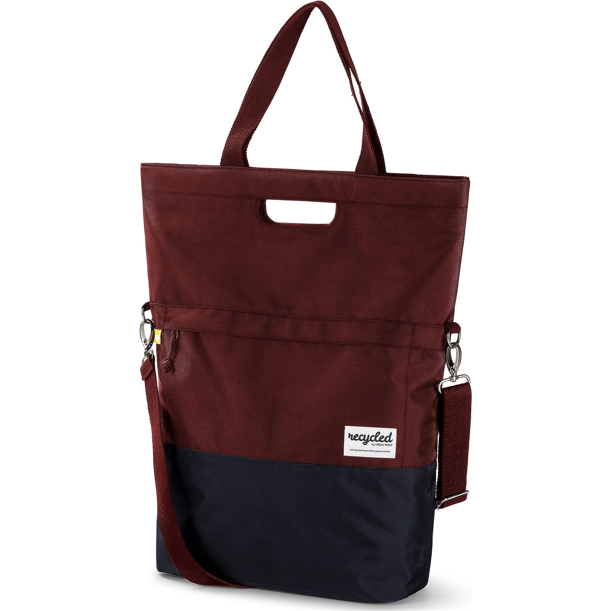 Urban Proof shoppertas 20L recycled rood grijs - AE-trading
