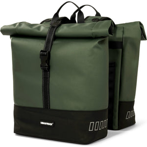Urban Proof double rolltop bag 38L recycled groen - AE-trading