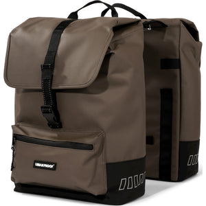 Urban Proof double cargo bag 38L recycled bruin - AE-trading