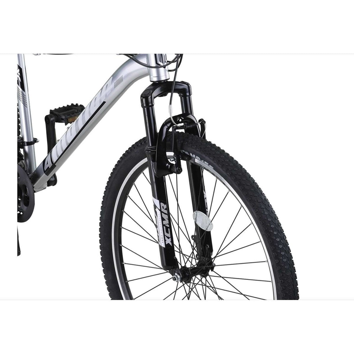 Umit 4 motion 27.5 inch V-Brakes - Chroom-Zwart - Jongensfiets - AE-trading