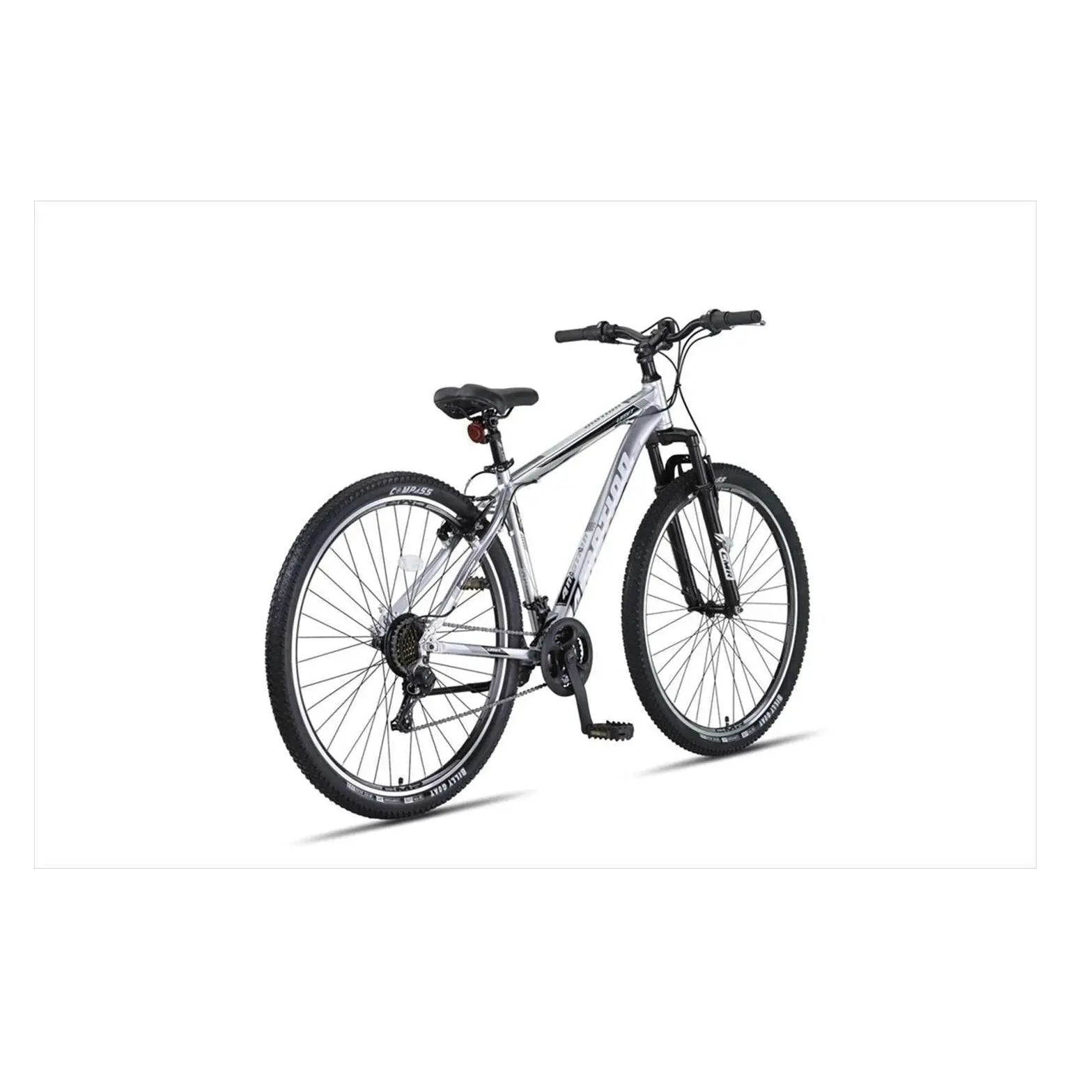 Umit 4 motion 29 inch V-Brakes - Chroom-Zwart - Jongensfiets - AE-trading