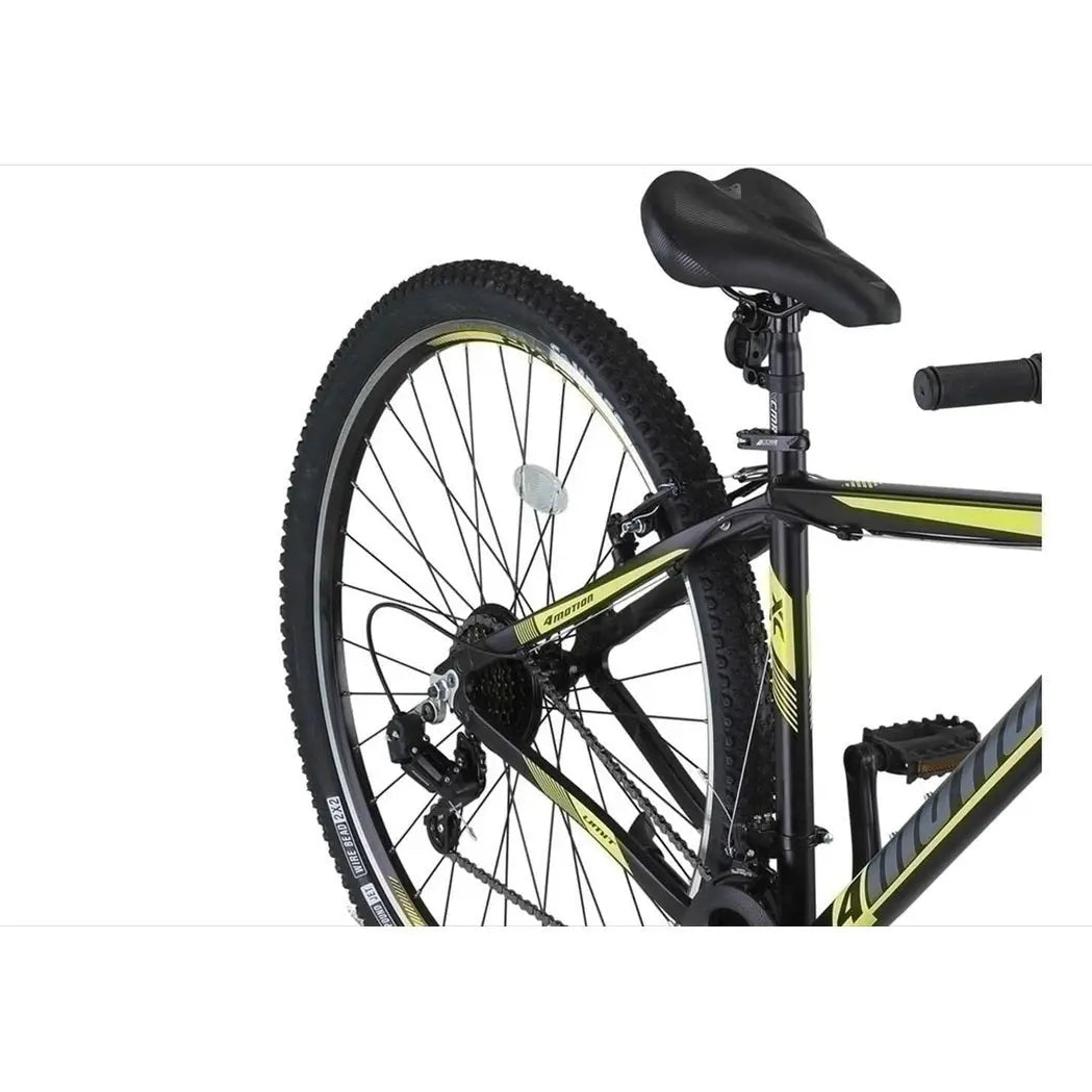 Umit 4 motion 27.5 inch V-Brakes - Zwart-Geel - Jongensfiets - AE-trading