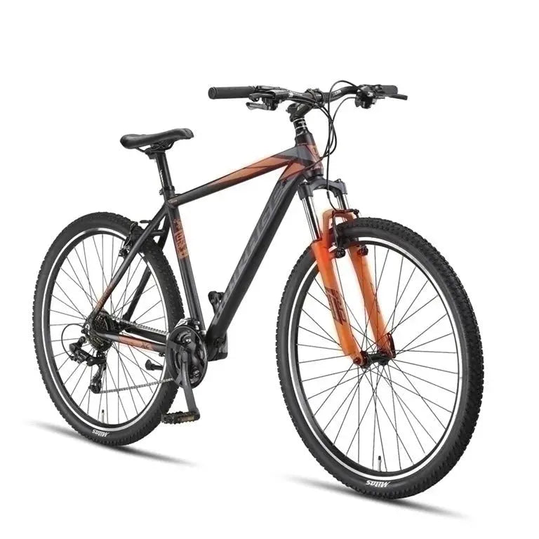 Umit Mirage 27.5 inch V-Brakes - Zwart/Oranje - Jongensfiets - AE-trading