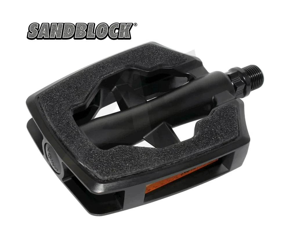 Union pedalen SP-890 alu mat zwart sandblock bulk - AE-trading