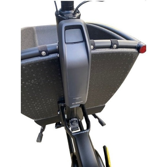 Urban Arrow Family Cargo Line 85Nm – Zwart – Elektrische Bakfiets – Enviolo Automatiq – 500Wh – Incl. Regenhuif & Extra Zitbankje - AE-trading