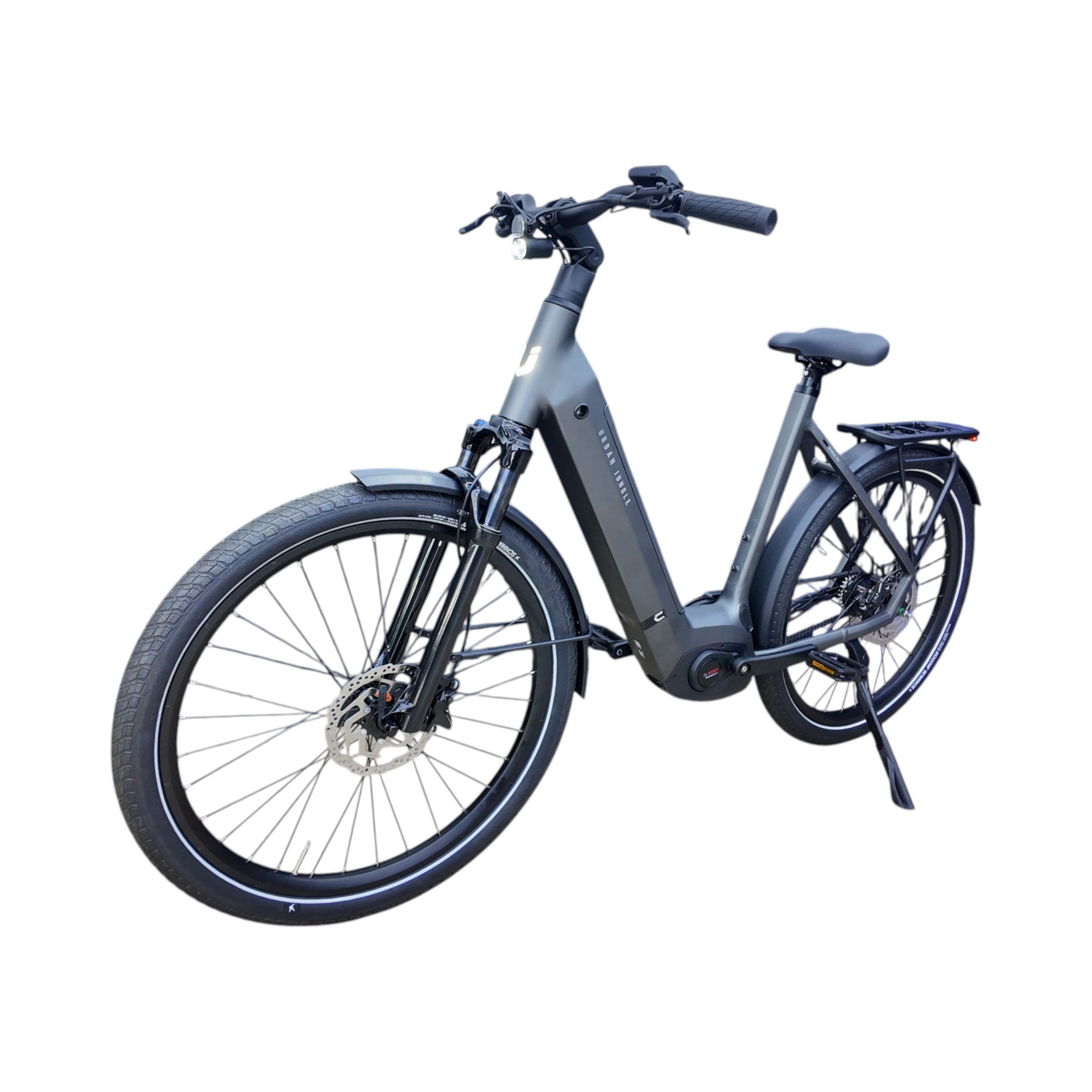 Urban Jungle Ginza 3.0 Elektrische Fiets – Wave – 44cm – 600Wh – Slate Grey Matt (2026) - AE-trading