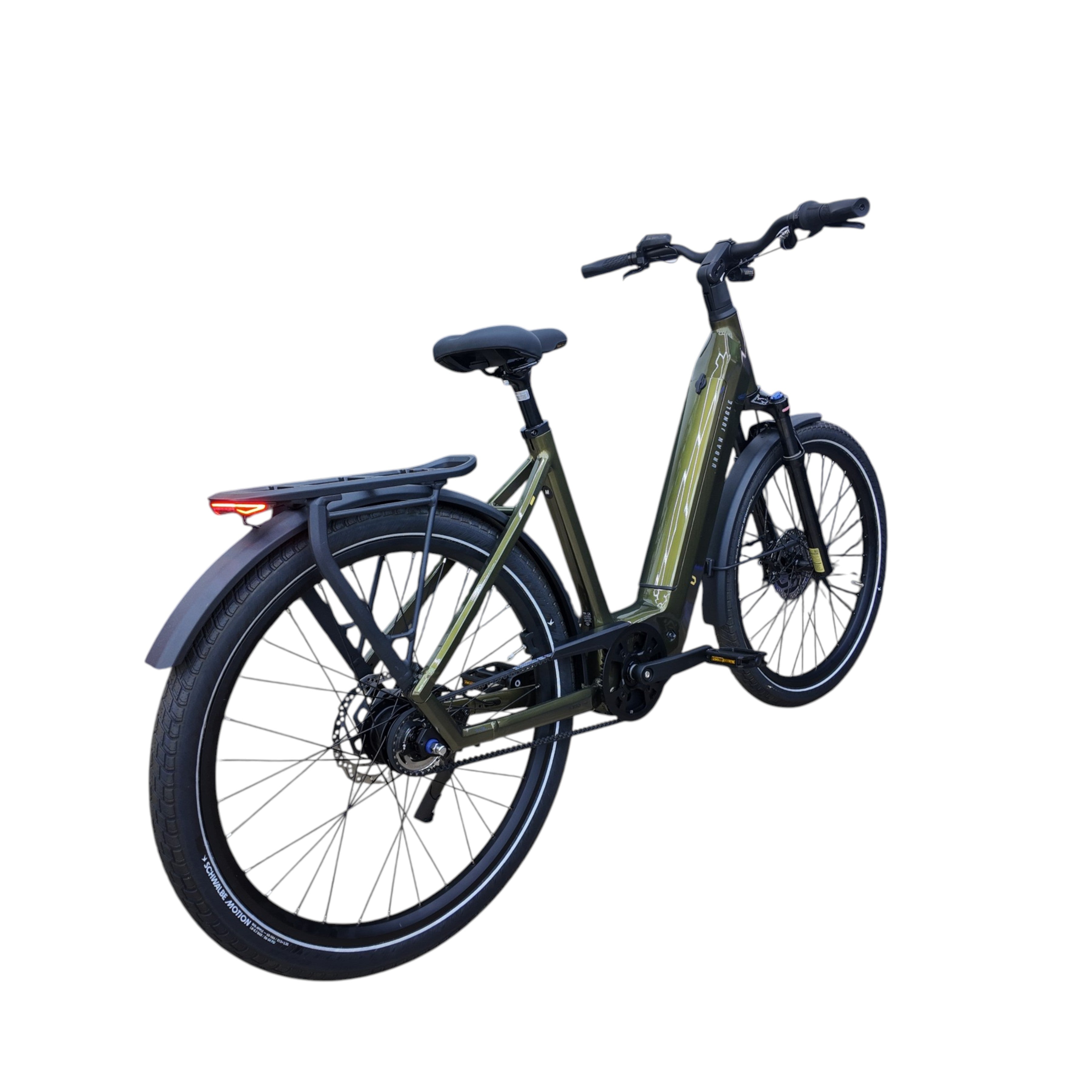 Urban Jungle Ginza 3.0 Elektrische Fiets – Wave – 44cm – 600Wh – Jungle Glam Gloss (2026) - AE-trading
