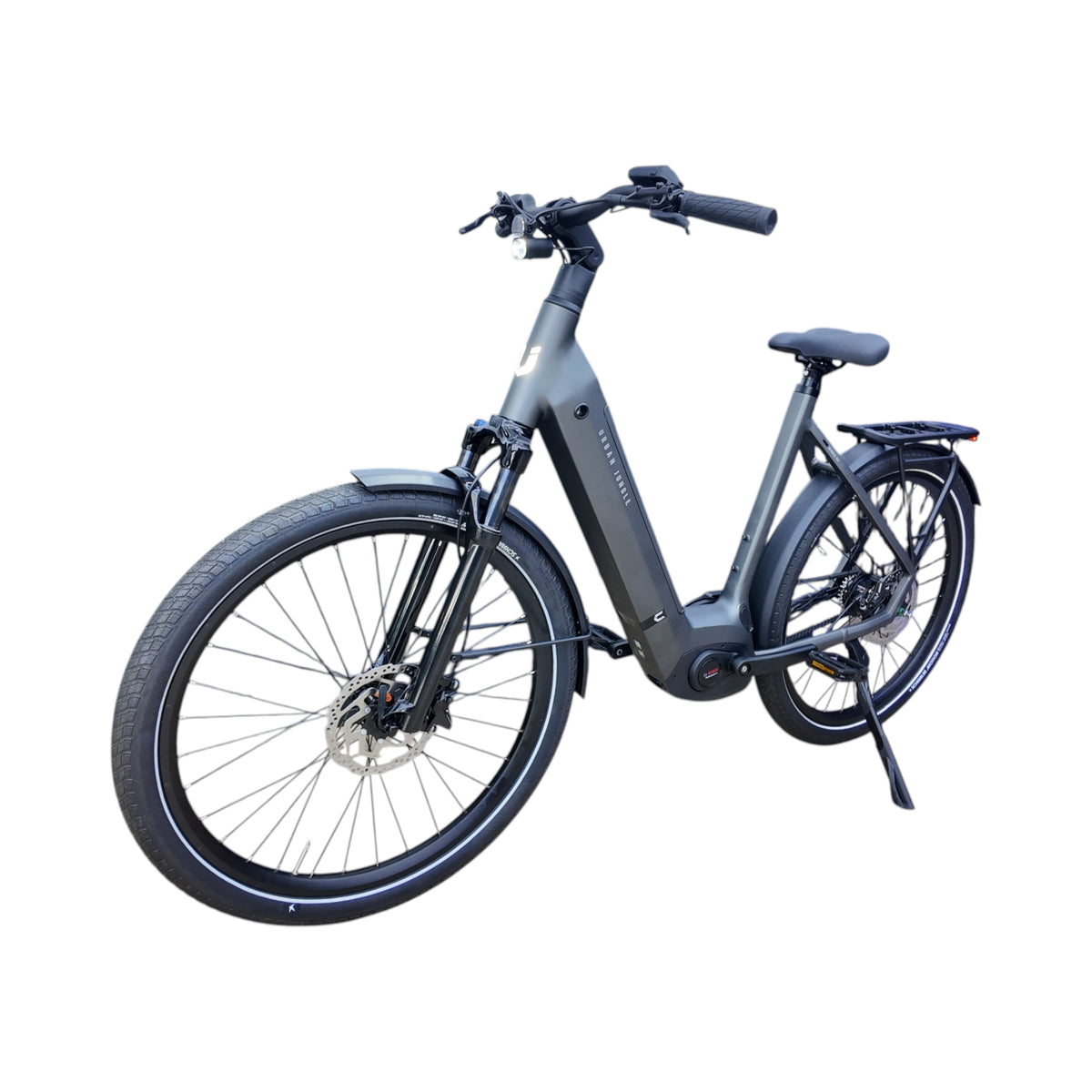 Urban Jungle Ginza 3.0 Elektrische Fiets – Wave – 49cm – 600Wh – Slate Grey Matt (2026) - AE-trading