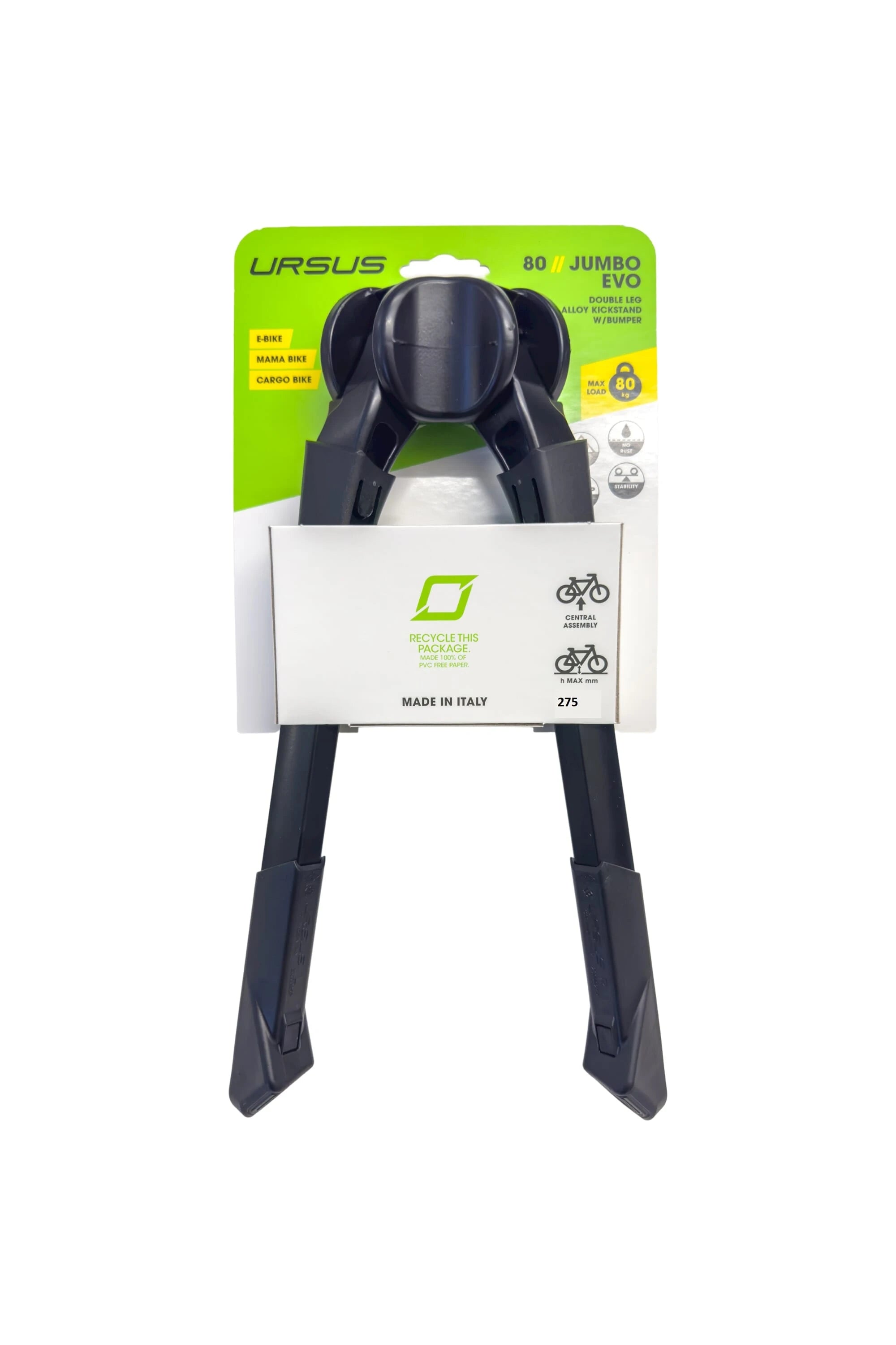 Ursus middenstandaard Jumbo evo crankbescherming 275mm zw. - AE-trading