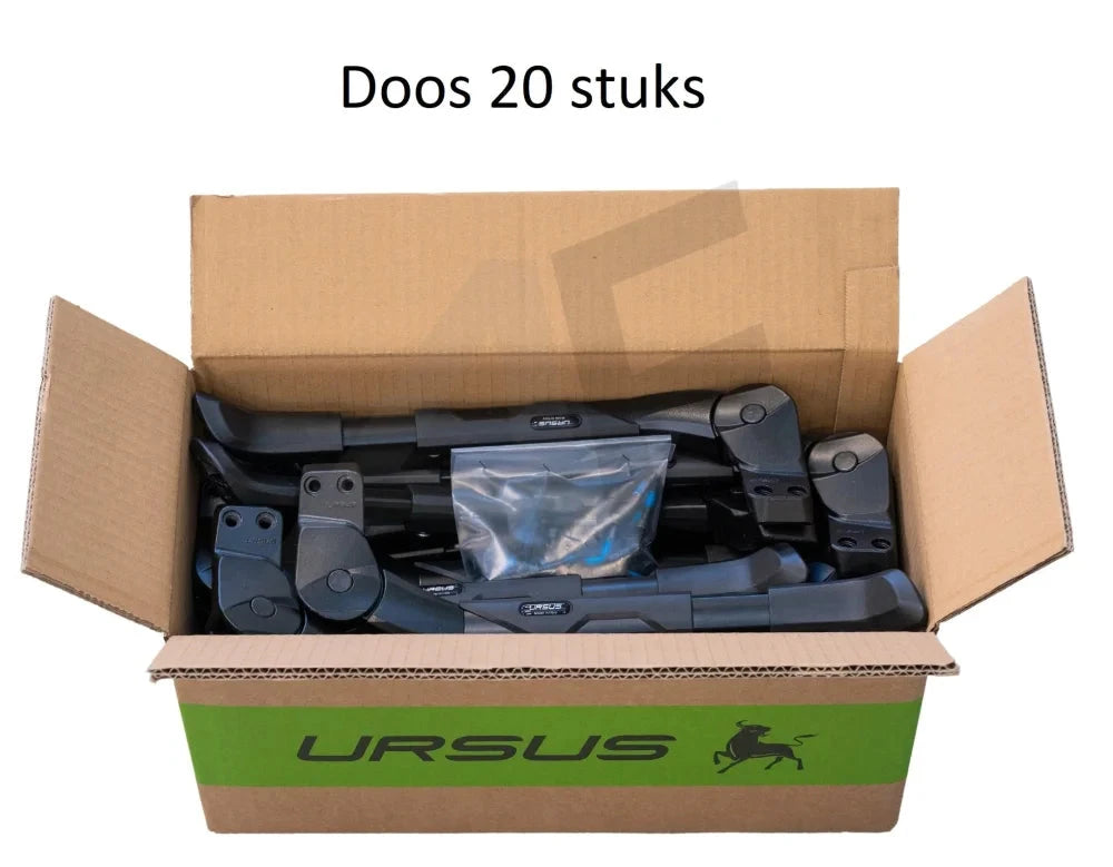 Ursus standaard King Evo achtervork R18 zwart (20) - AE-trading