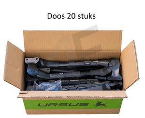 Ursus standaard King Evo achtervork R40 zwart (20) - AE-trading