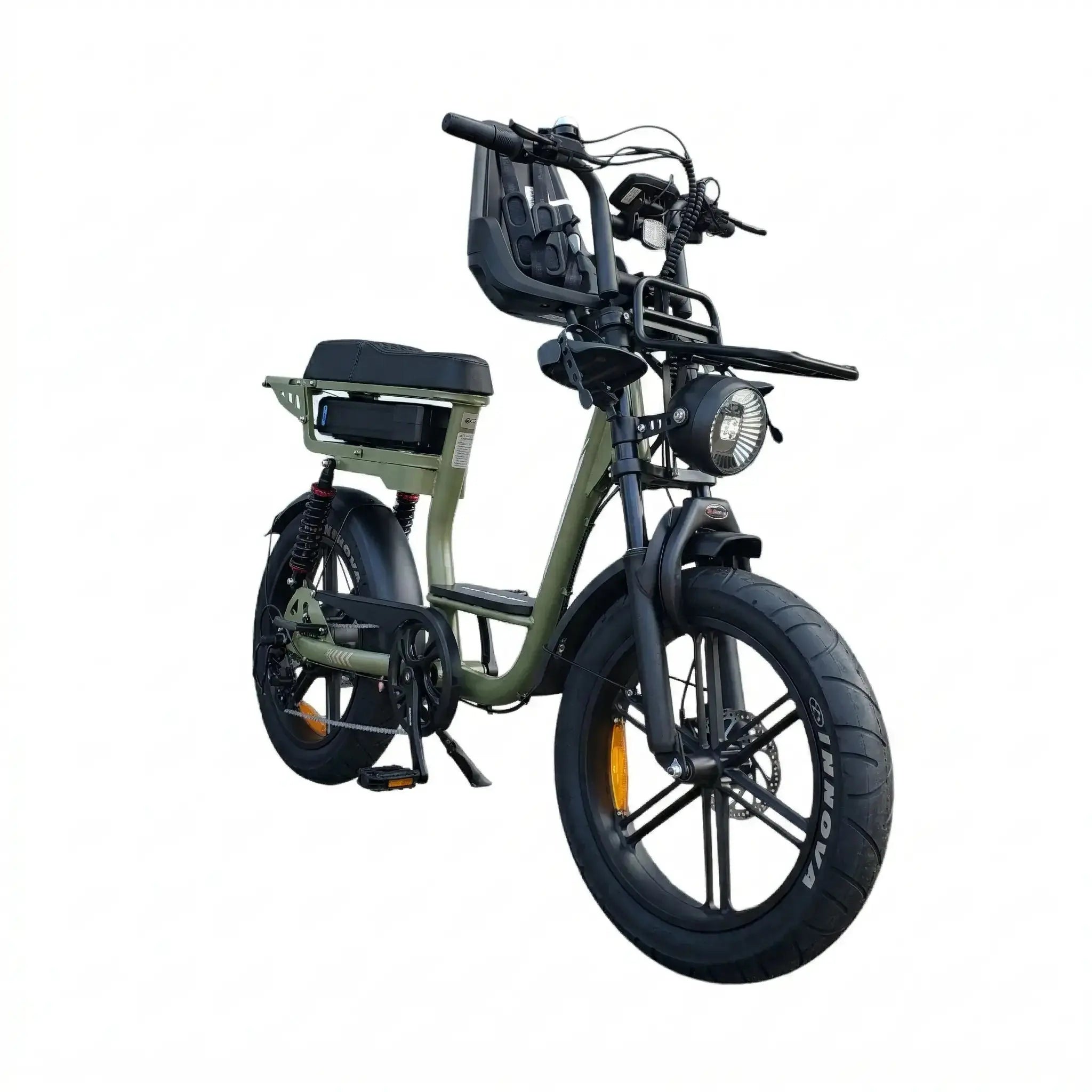V20 Comfort Family - Groen - 2026 Model (Inclusief Voorzitje) - AE-trading