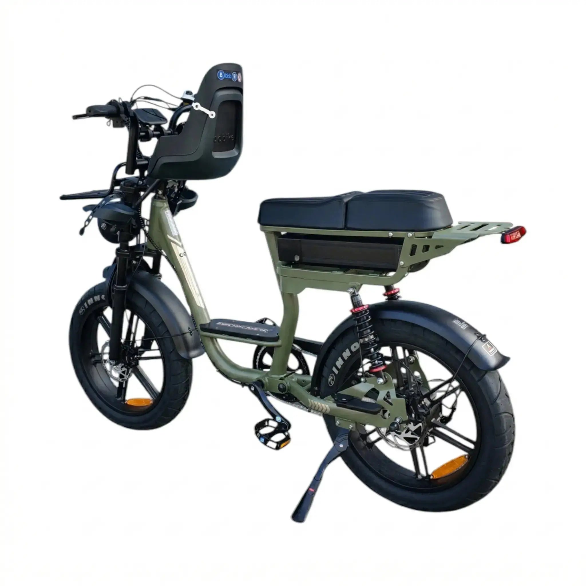 V20 Comfort Family - Groen - 2026 Model (Inclusief Voorzitje) - AE-trading