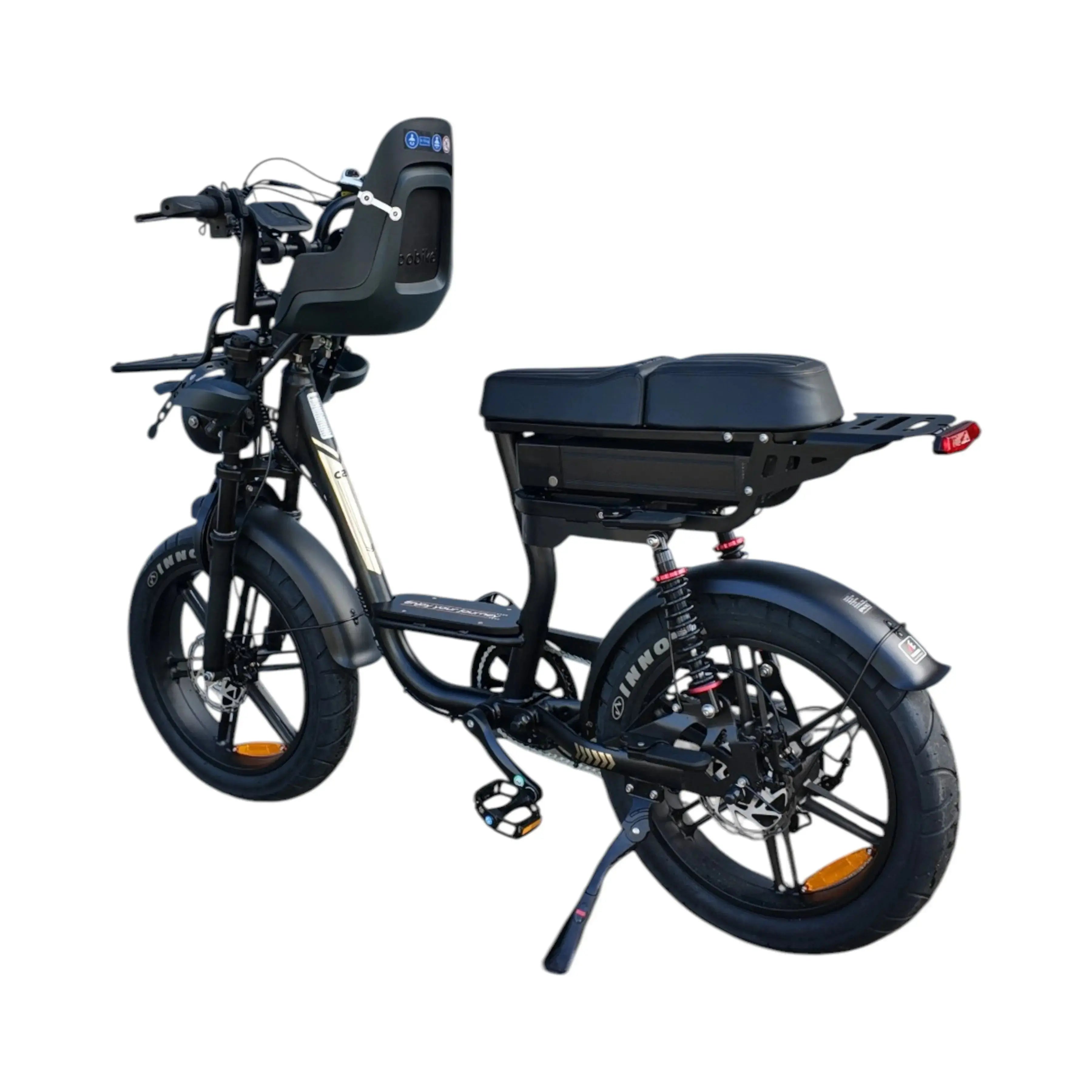 V20 Comfort Family - Zwart - 2026 Model (Inclusief Voorzitje) - AE-trading