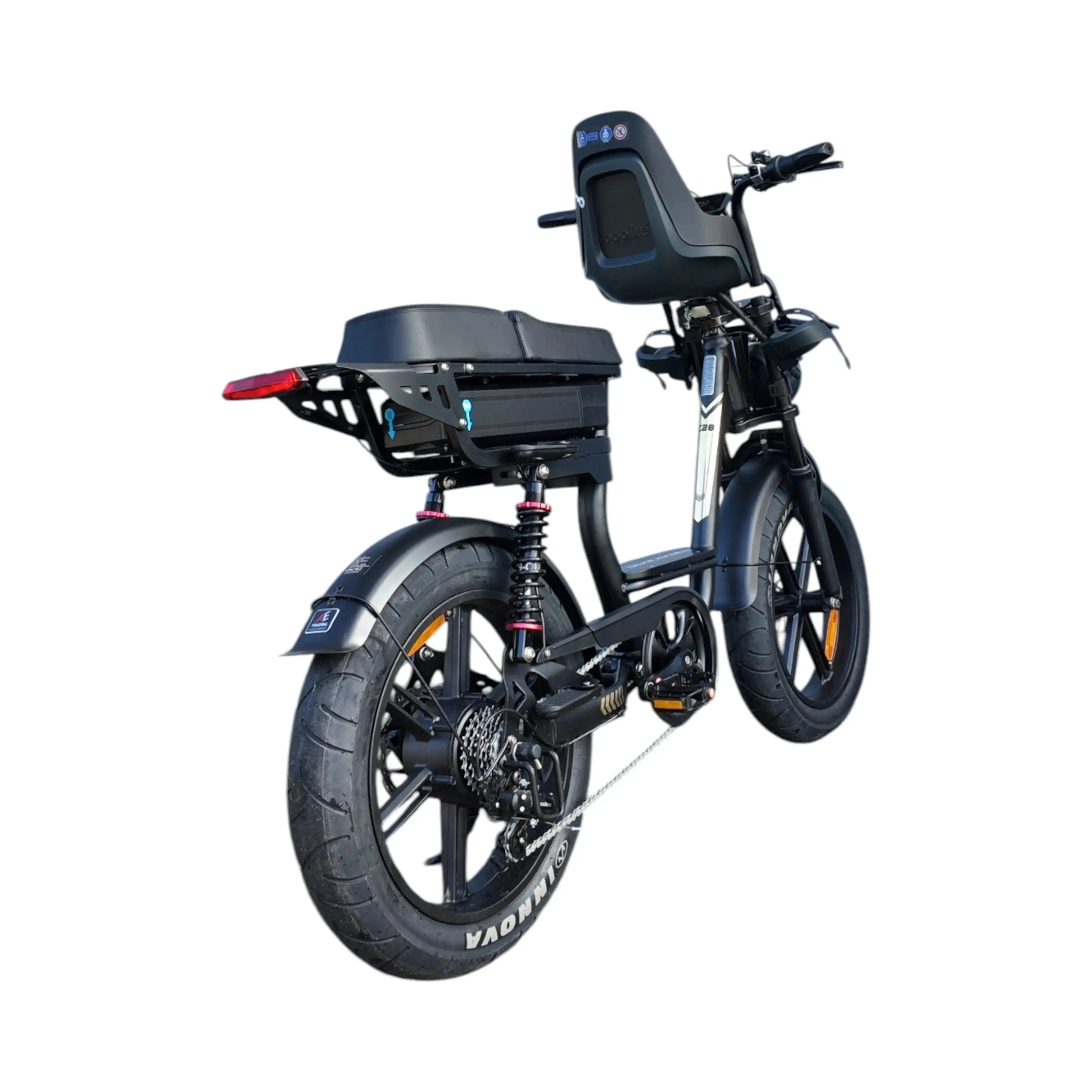 V20 Comfort Family - Zwart - 2026 Model (Inclusief Voorzitje) - AE-trading