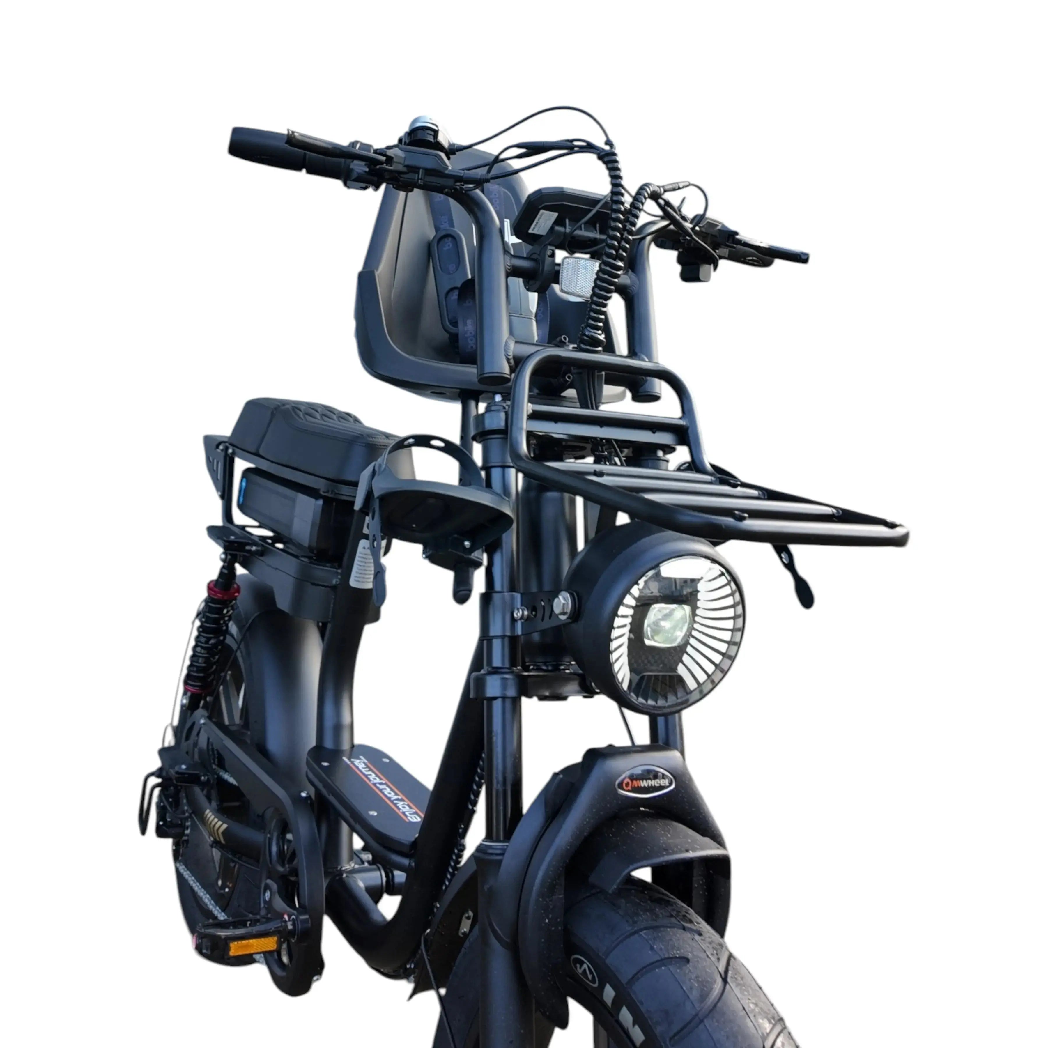 V20 Comfort Family - Zwart - 2026 Model (Inclusief Voorzitje) - AE-trading