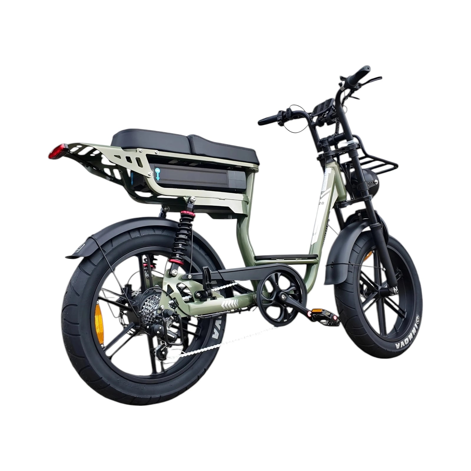 QmWheel V20 Comfort Fatbike – Groen – 2026 - AE-trading