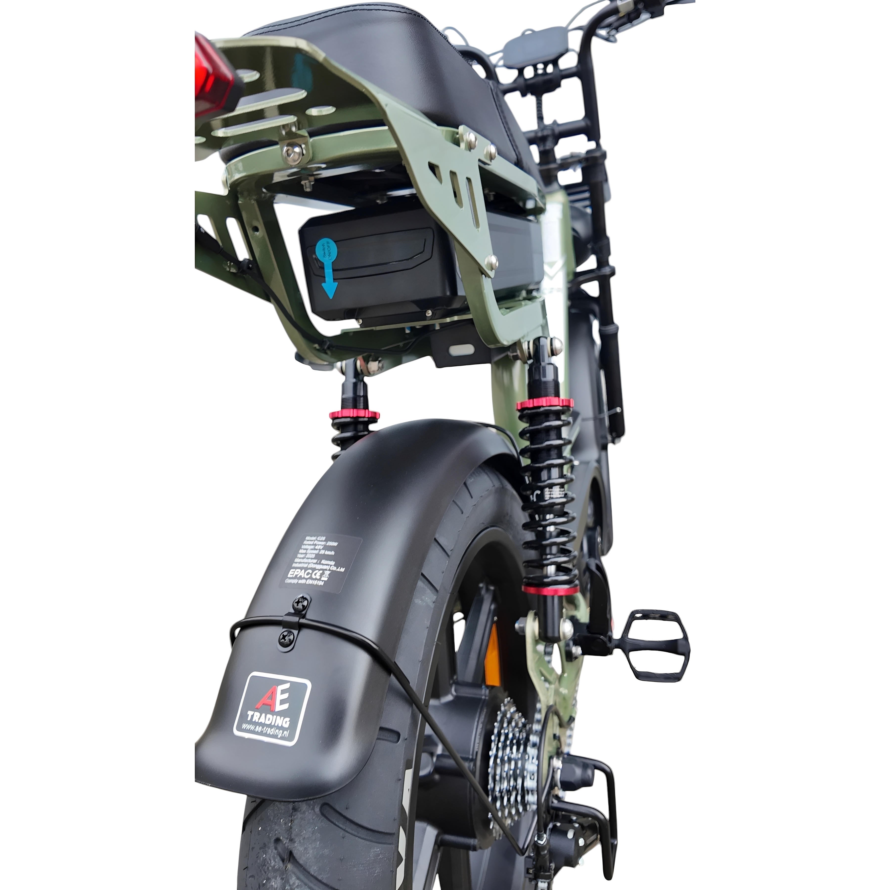 V20 Comfort Fatbike Groen 2026 - AE-trading