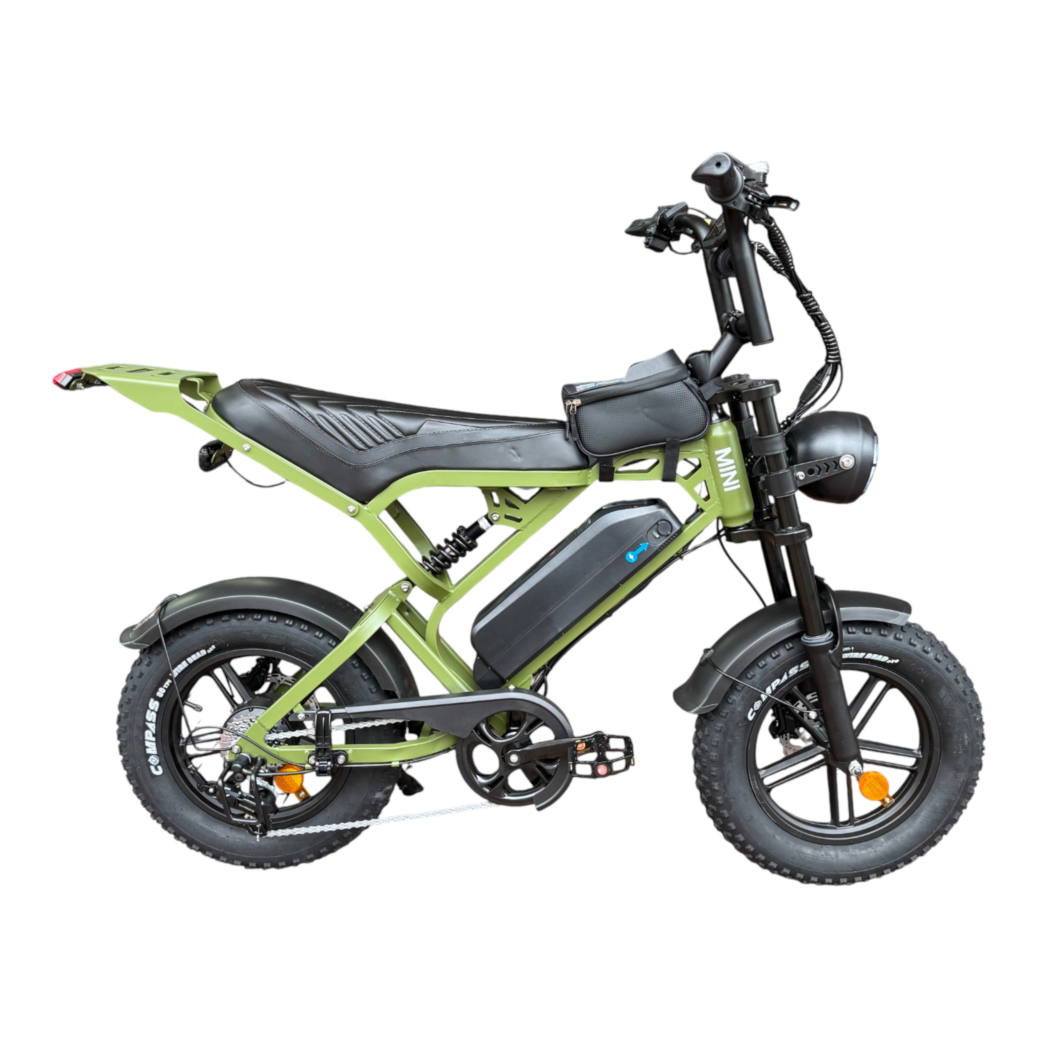V20 Mini - Groen - 468Wh - Elektrische Fatbike - AE-trading