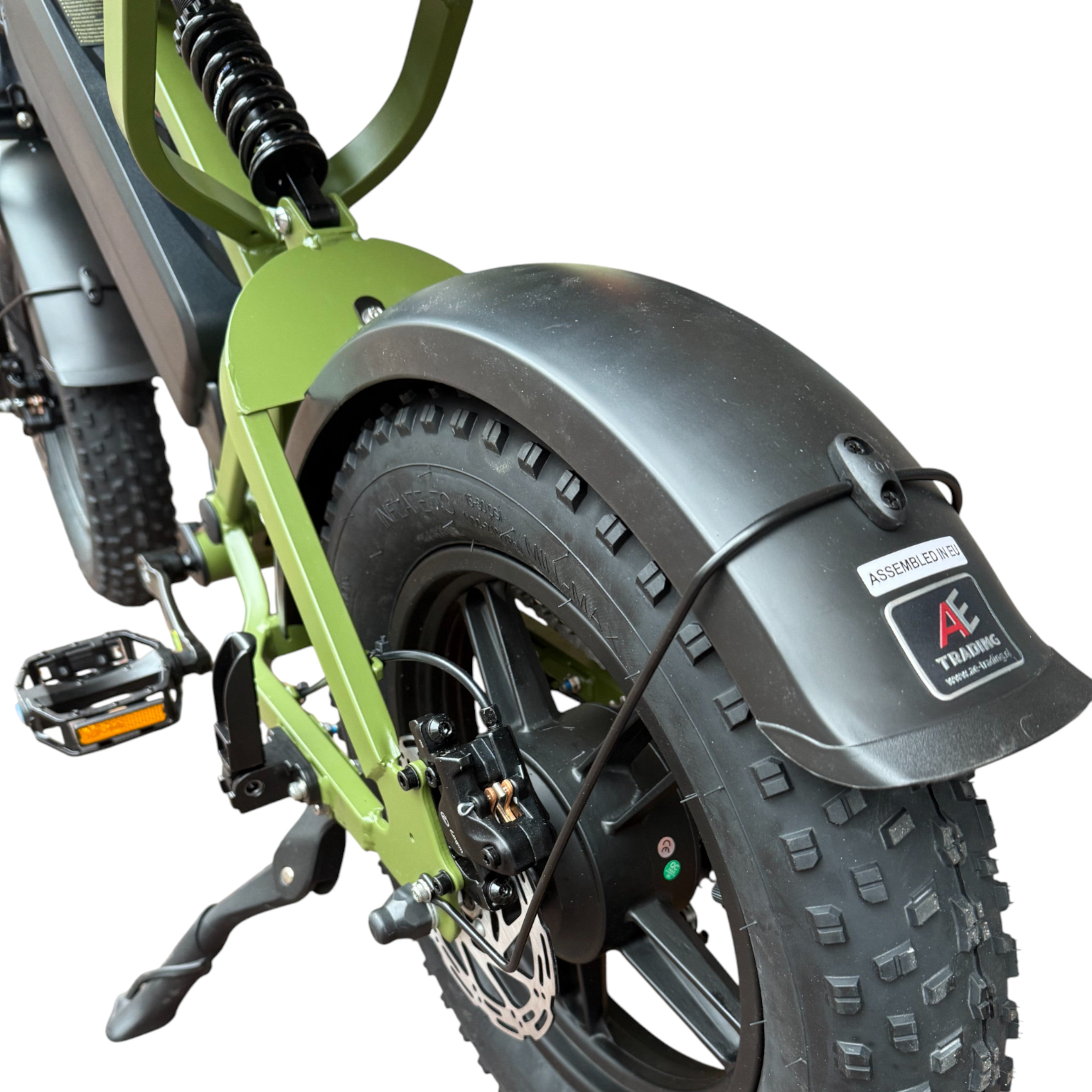 V20 Mini - Groen - 468Wh - Elektrische Fatbike - AE-trading