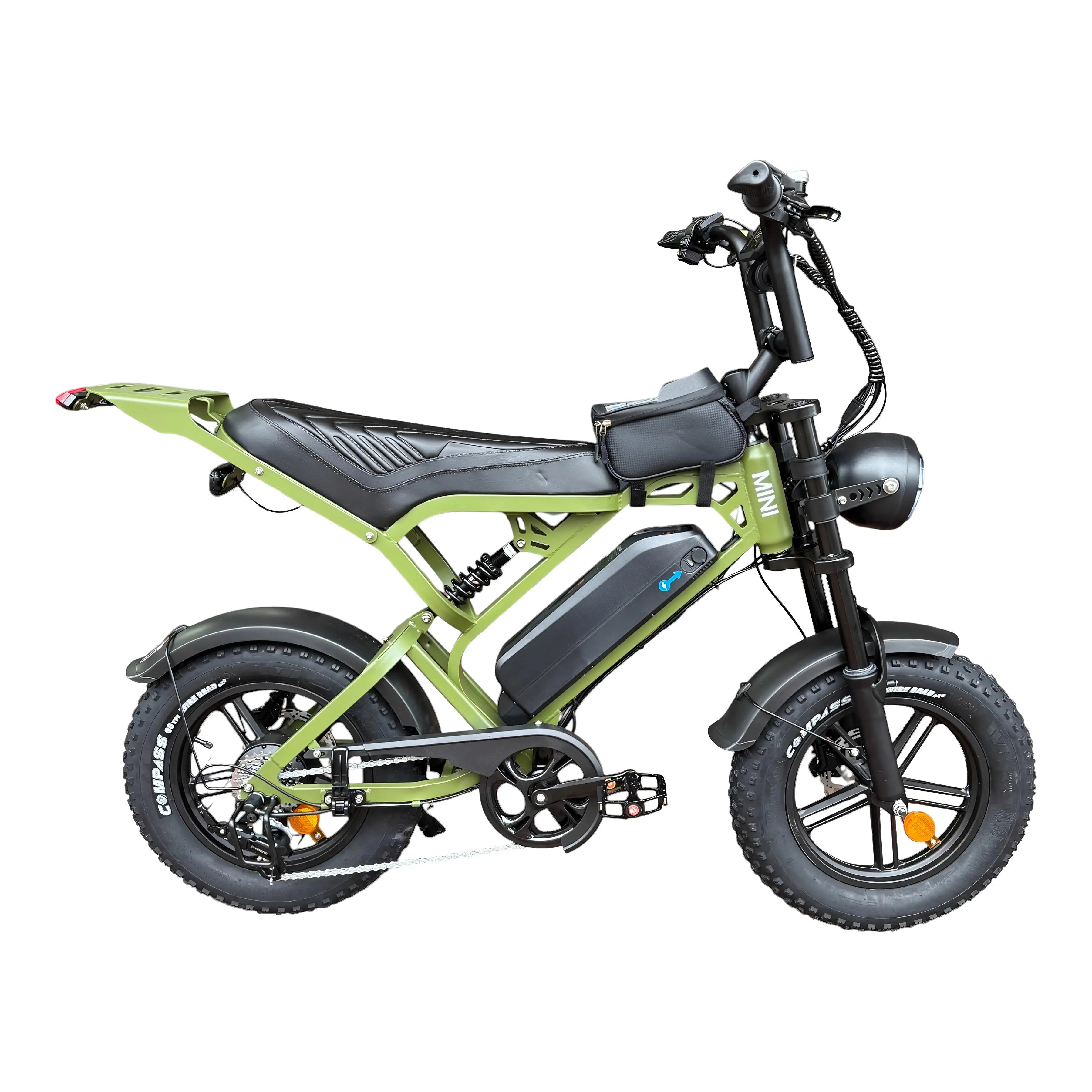 V20 Mini - Groen - 468Wh - Elektrische Fatbike - AE-trading