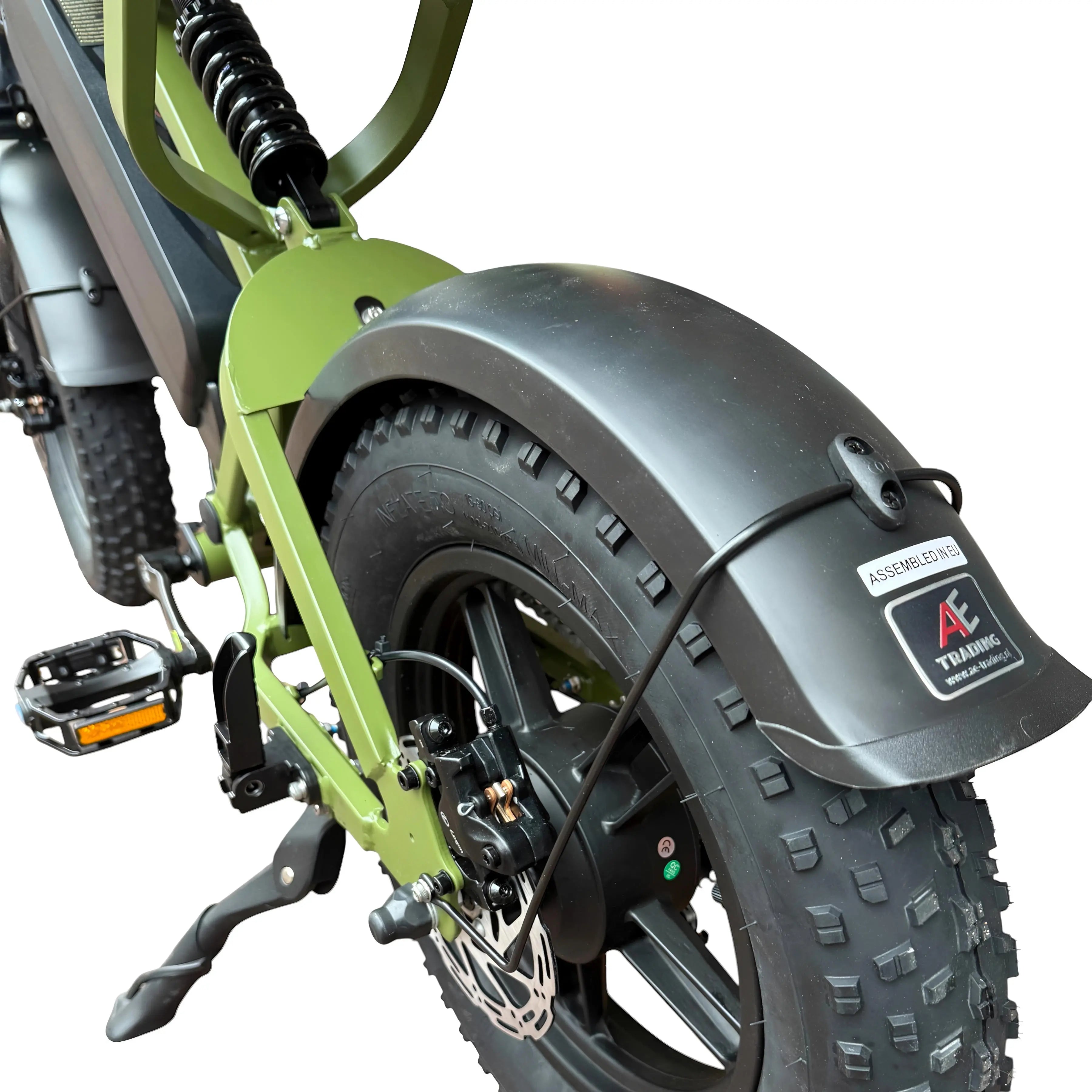 V20 Mini - Groen - 468Wh - Elektrische Fatbike - AE-trading