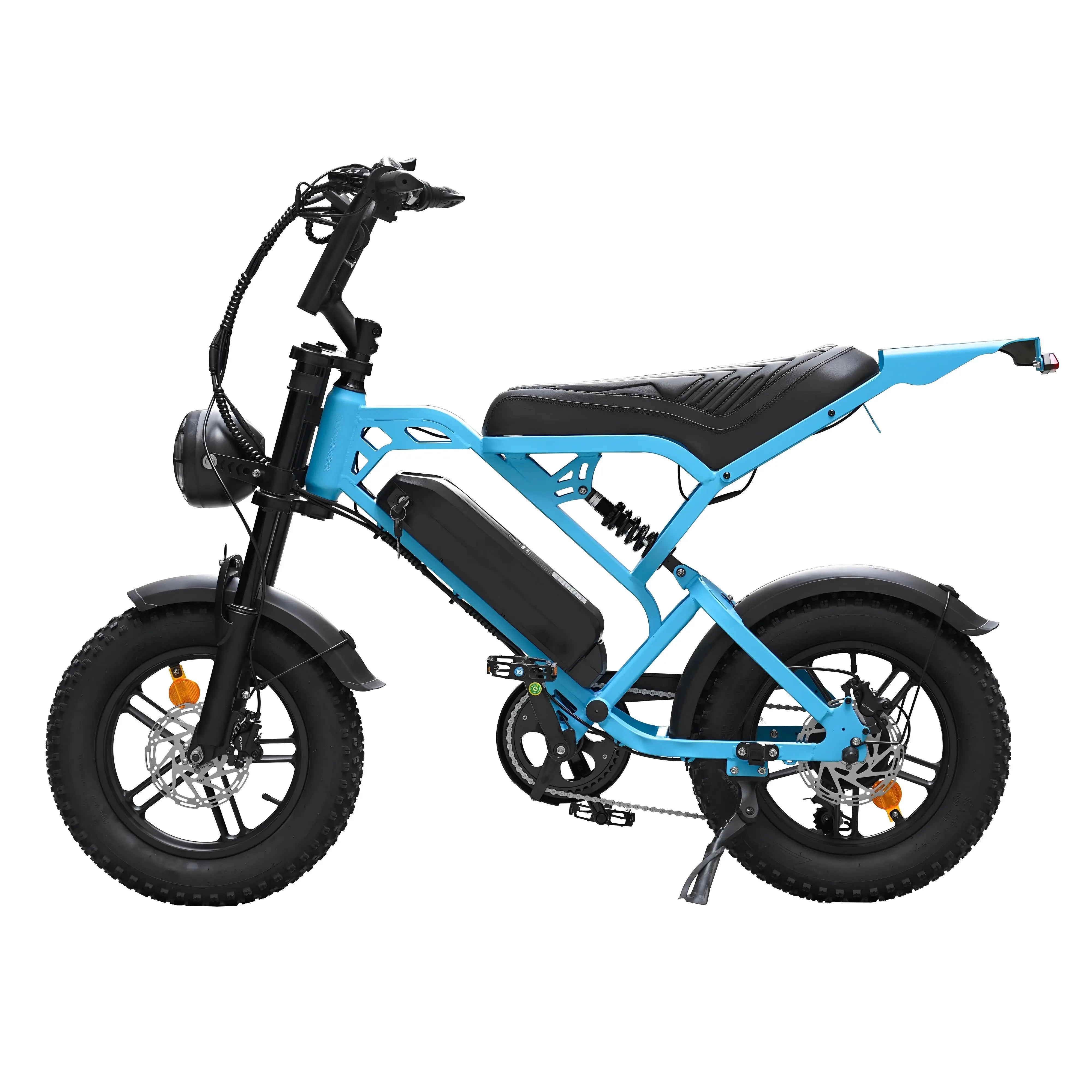 V20 Mini - Lichtblauw - 468Wh - Elektrische Fatbike - AE-trading