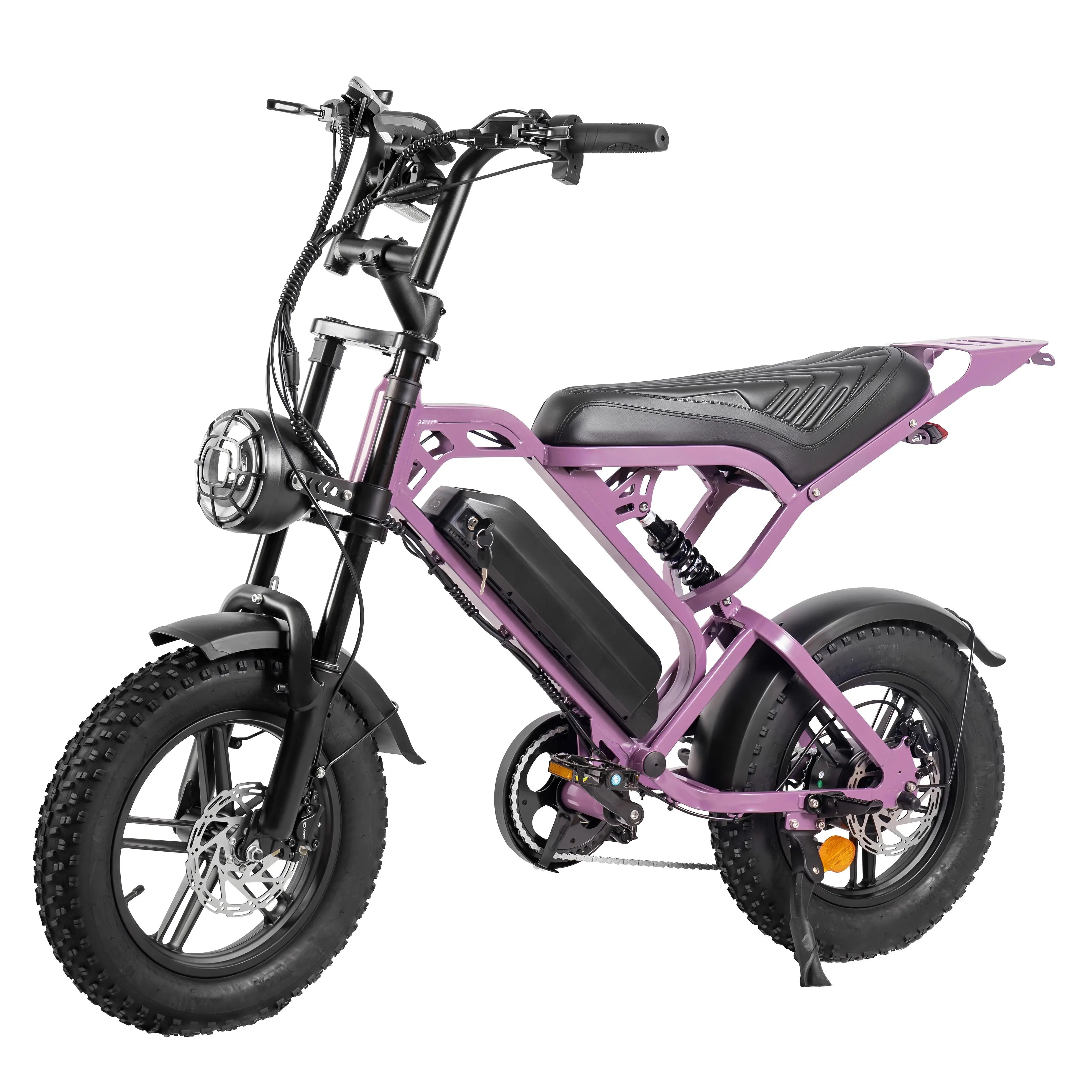 V20 Mini - Paars - 468Wh - Elektrische Fatbike - AE-trading
