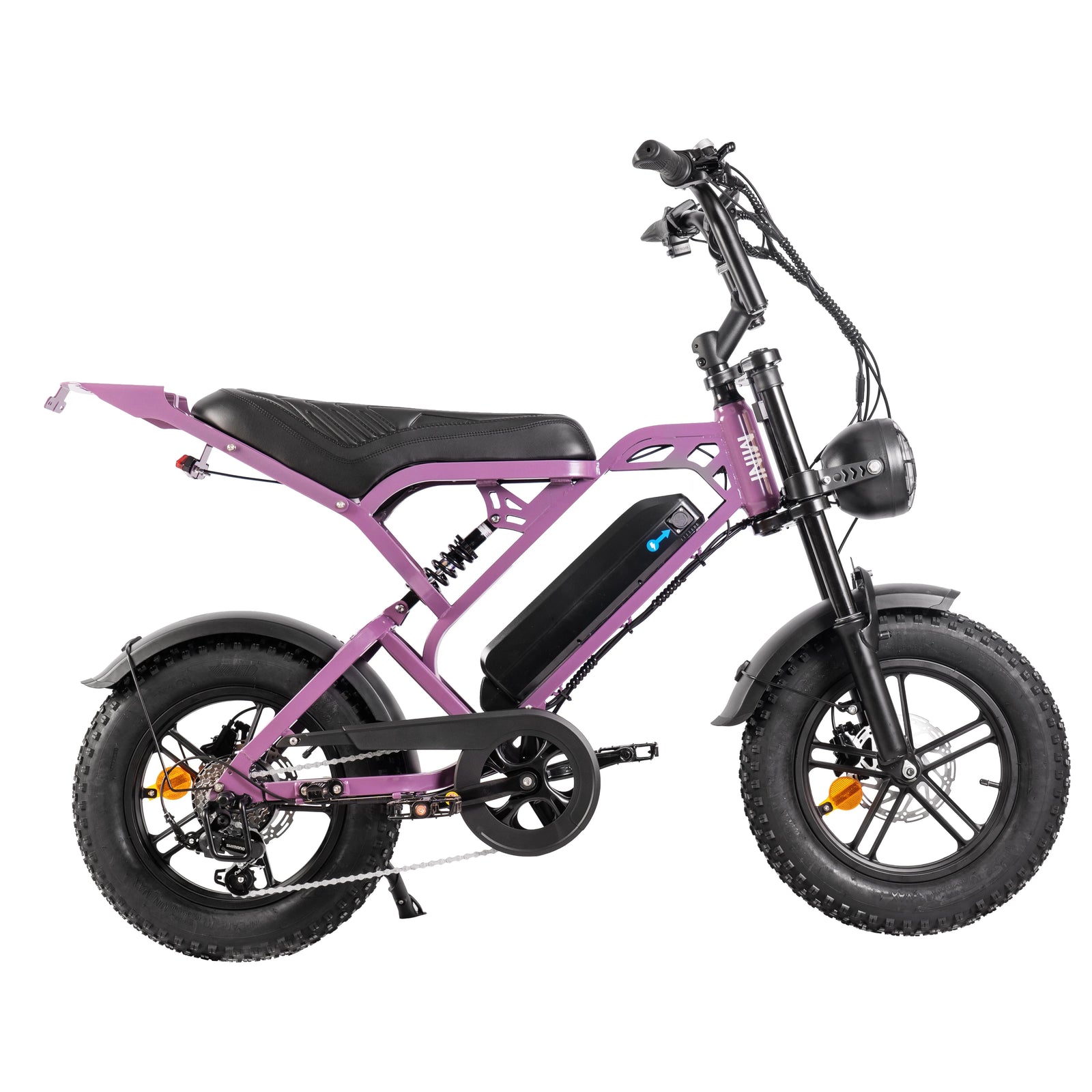 QmWheel V20 Mini Fatbike - Paars - AE-trading