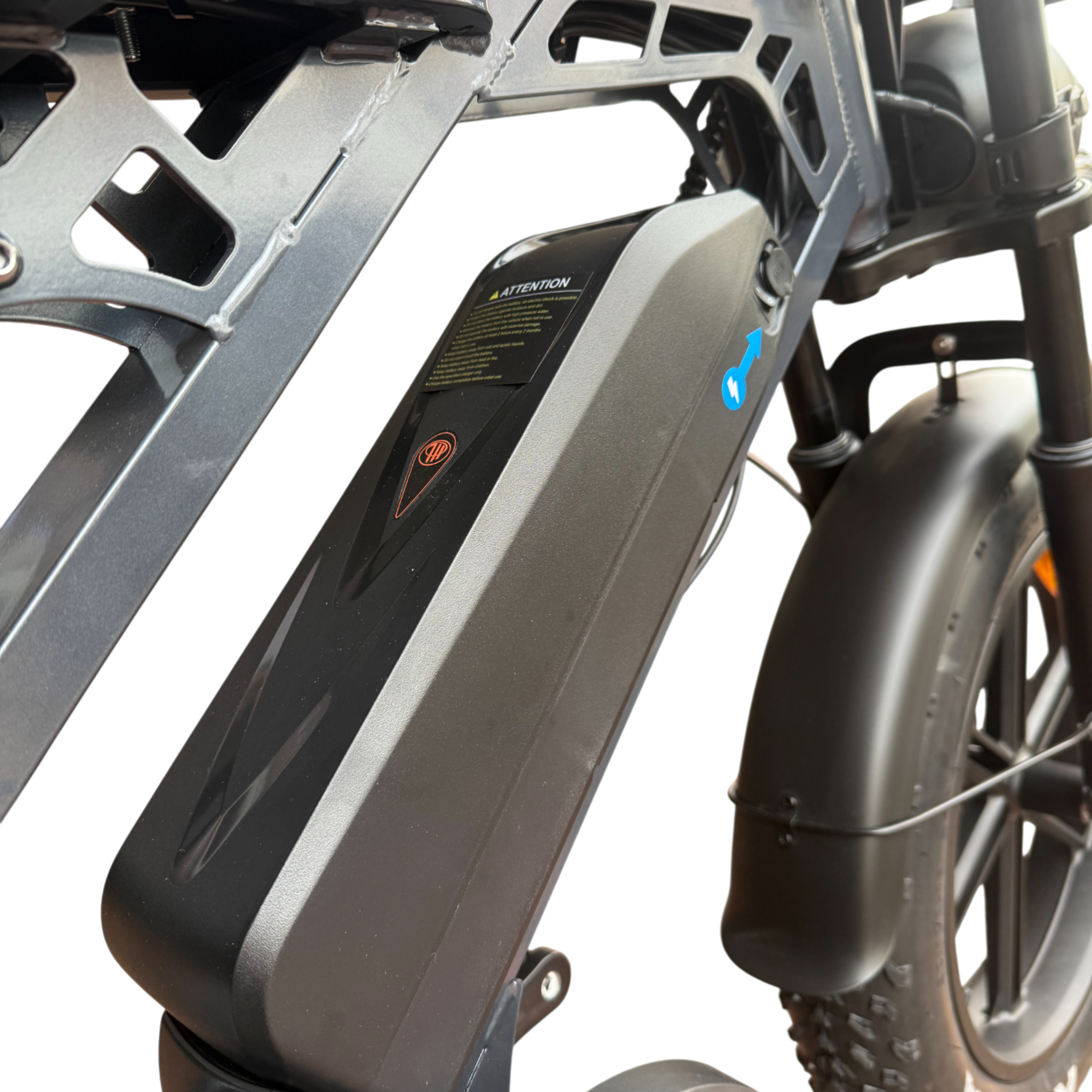 V20 Pro Fatbike Donker Grijs 2025 – Elektrische Fatbike – Hydraulische Remmen – Inclusief Accessoiresset - AE-trading