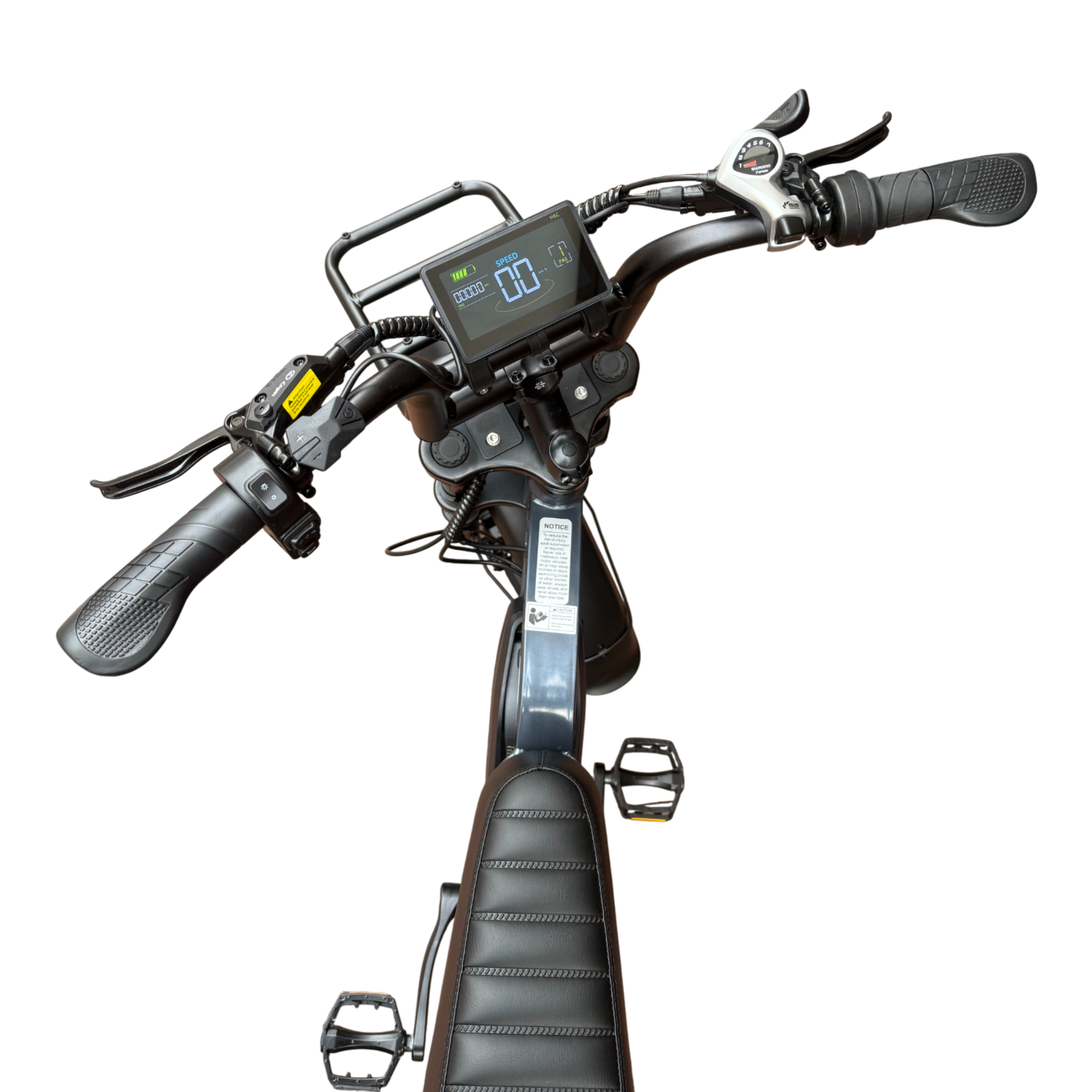 V20 Pro Fatbike Donker Grijs 2025 – Elektrische Fatbike – Hydraulische Remmen – 48V 15Ah - AE-trading