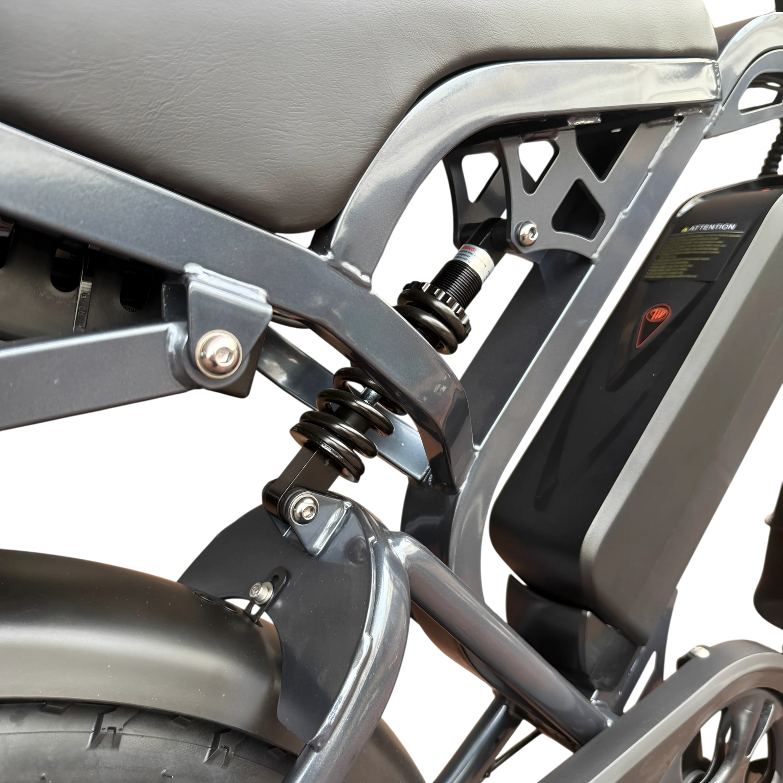 V20 Pro Fatbike - Donkergrijs - Inclusief Accessoiresset - AE-trading