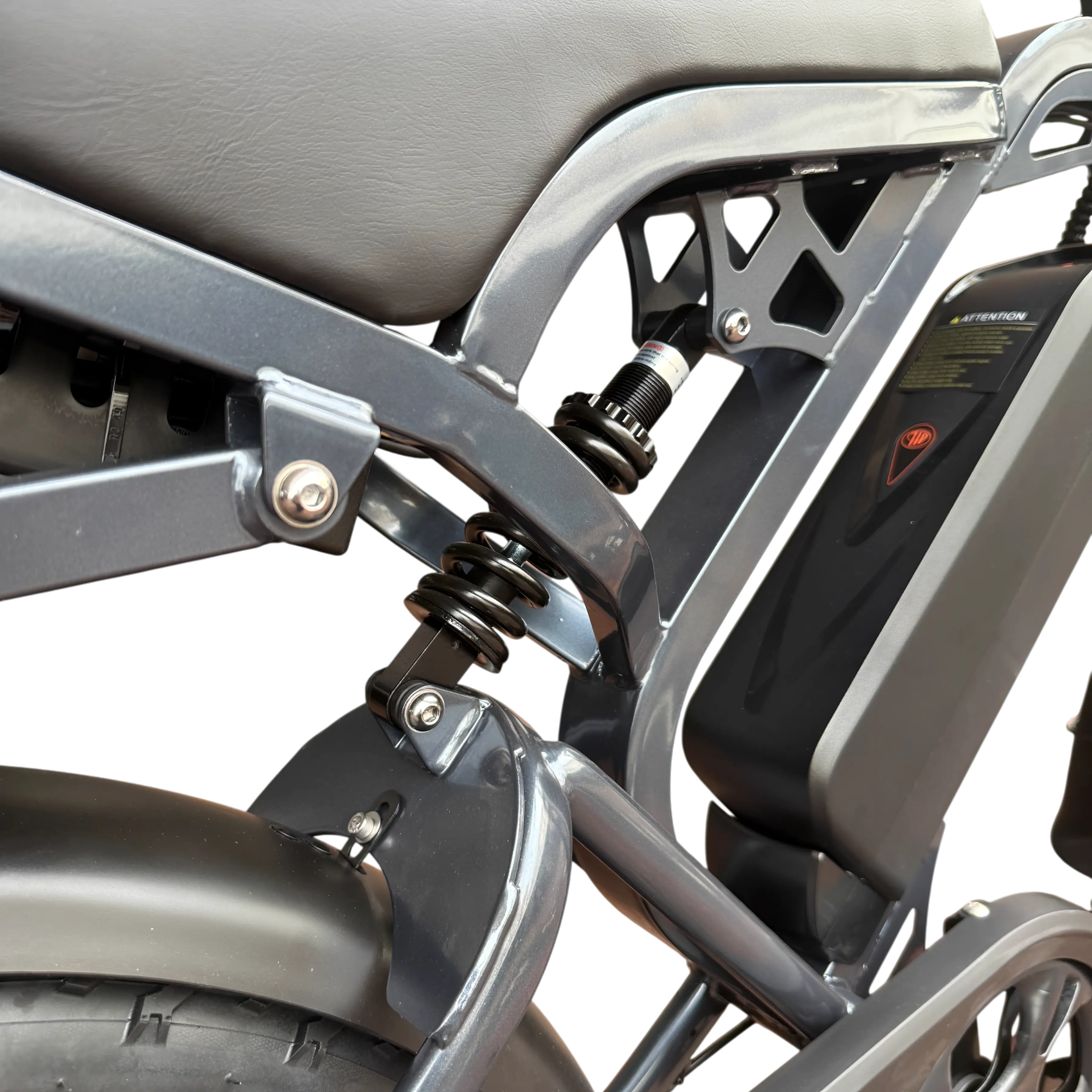 V20 Pro Fatbike Donker Grijs 2025 – Elektrische Fatbike – Hydraulische Remmen – Inclusief Accessoiresset - AE-trading