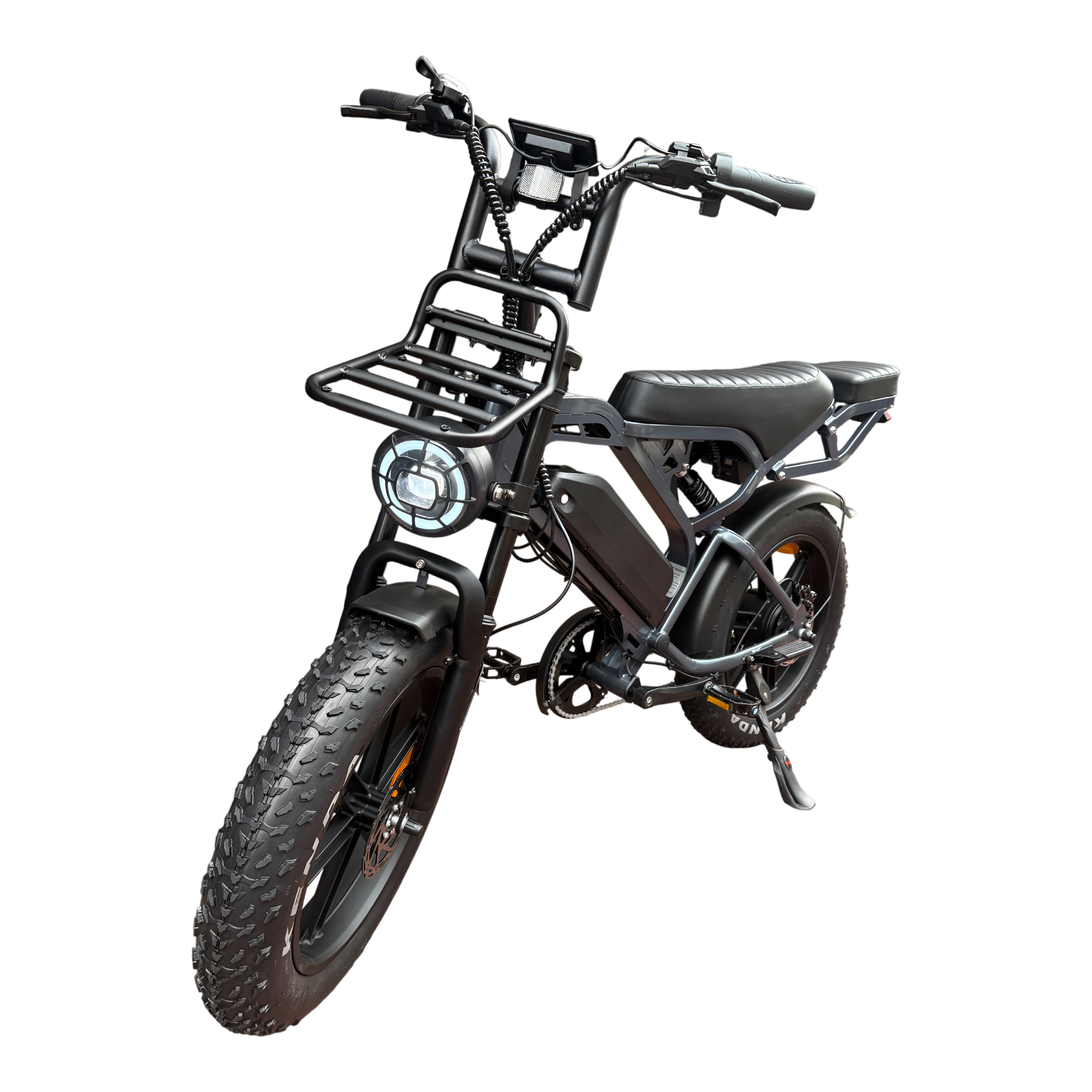 V20 Pro Fatbike Donker Grijs 2025 – Elektrische Fatbike – Hydraulische Remmen – Inclusief Accessoiresset - AE-trading