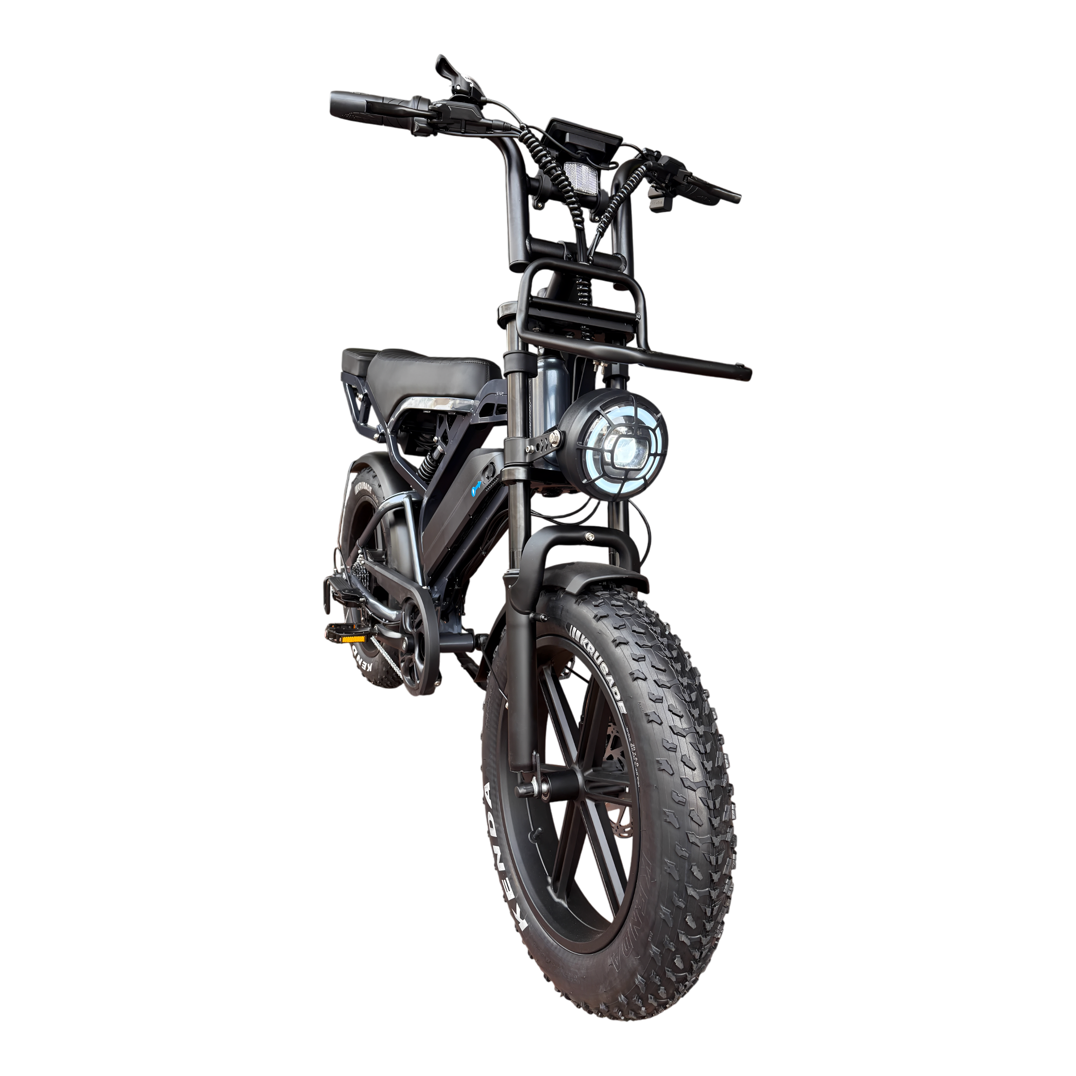 V20 Pro Fatbike Donker Grijs 2025 – Elektrische Fatbike – Hydraulische Remmen – Inclusief Accessoiresset - AE-trading