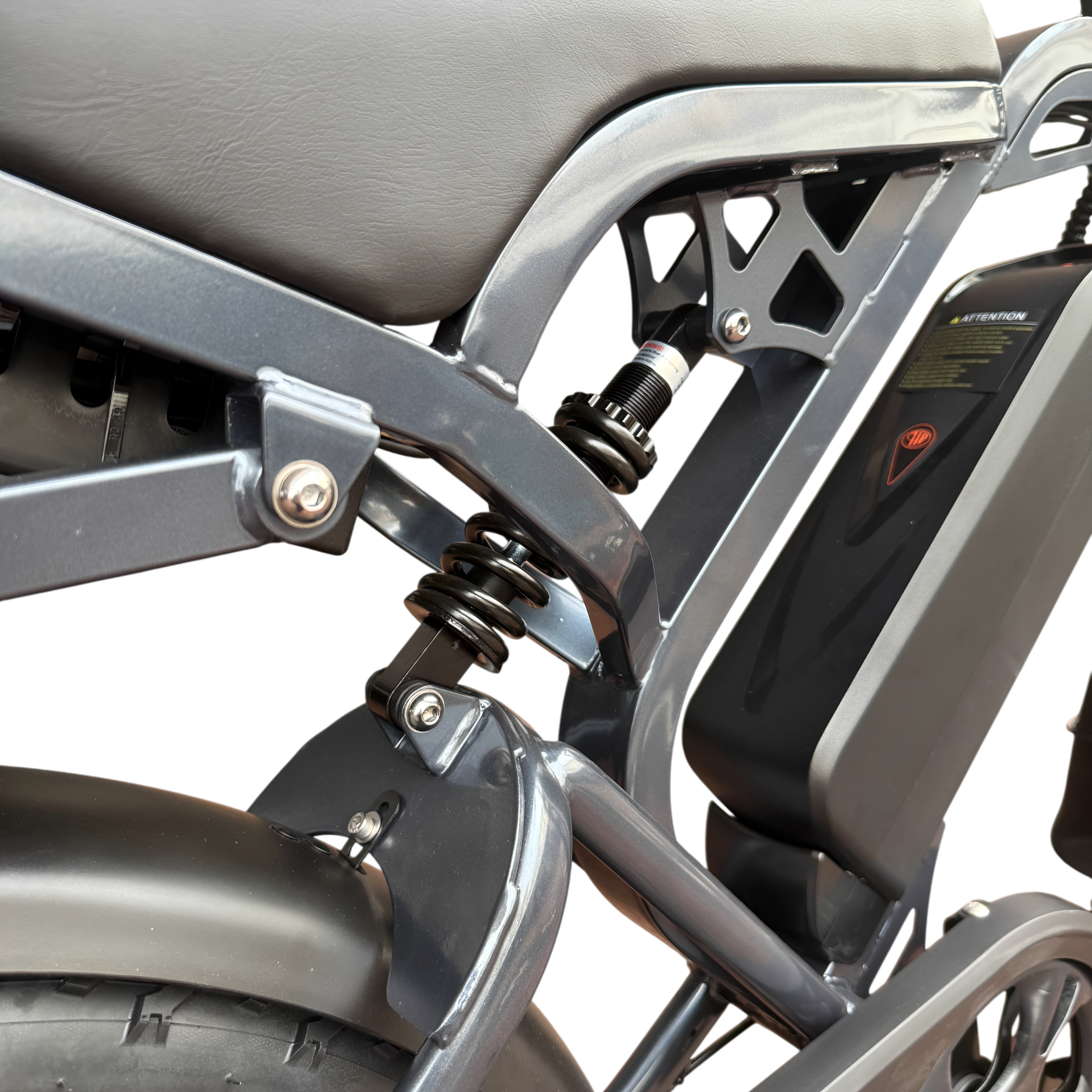 V20 Pro Fatbike Donker Grijs 2025 – Elektrische Fatbike – Hydraulische Remmen – Inclusief Accessoiresset - AE-trading