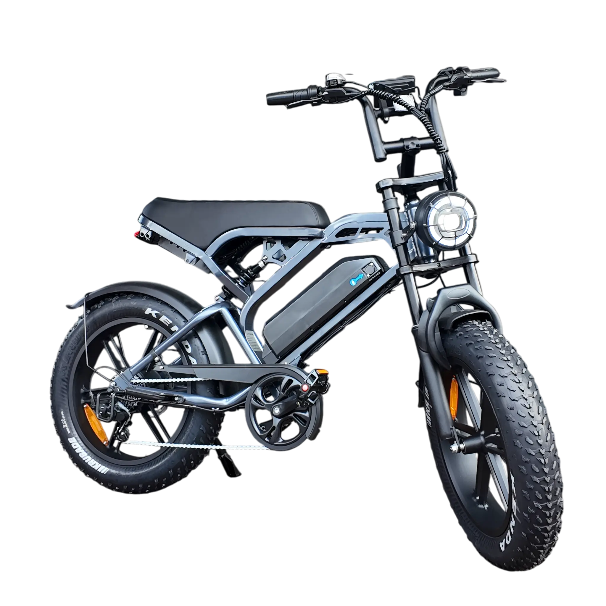 V20 Pro Fatbike Donkergrijs 2026 – Hydraulische Remmen - AE-trading