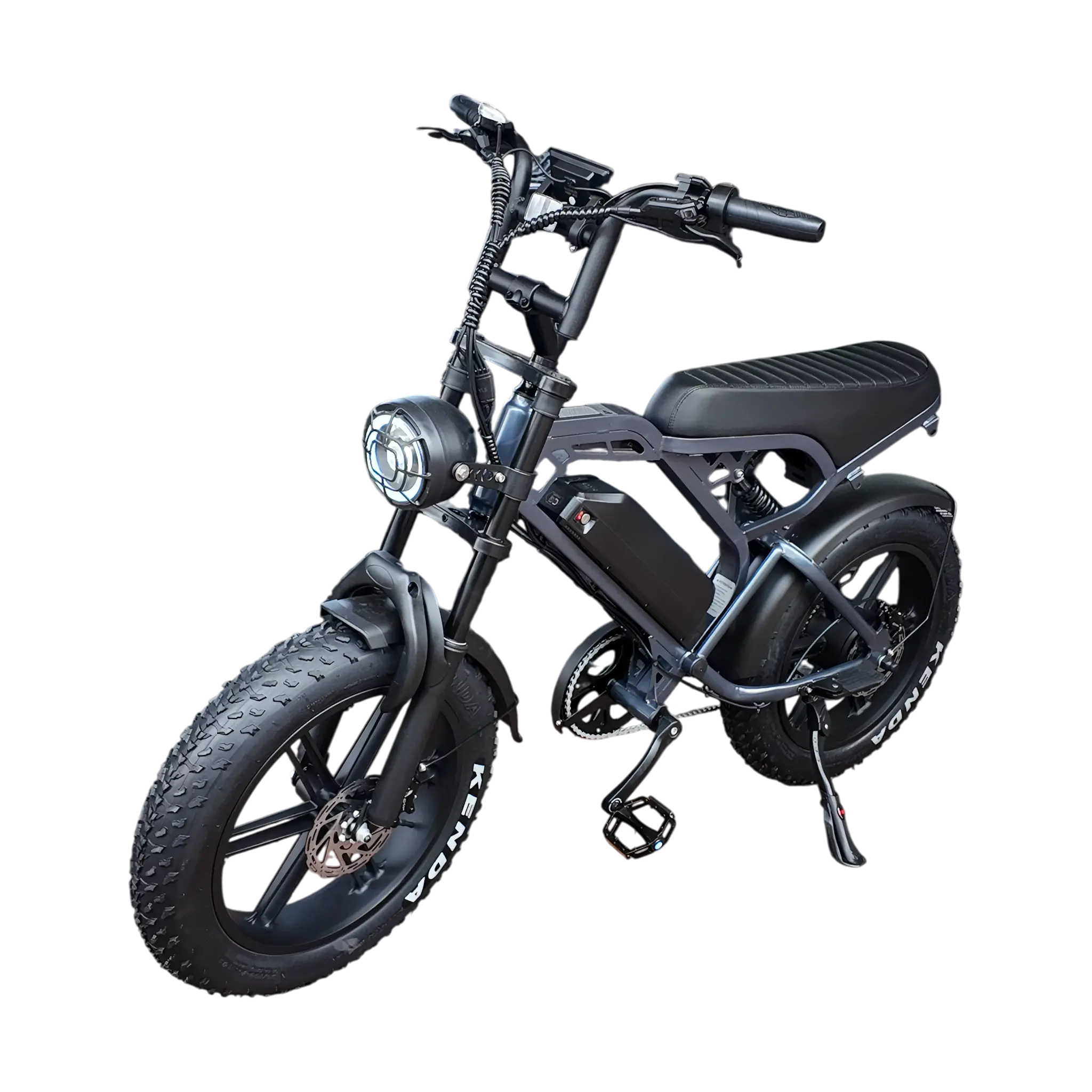 V20 Pro Fatbike Donkergrijs 2026 – Hydraulische Remmen - AE-trading