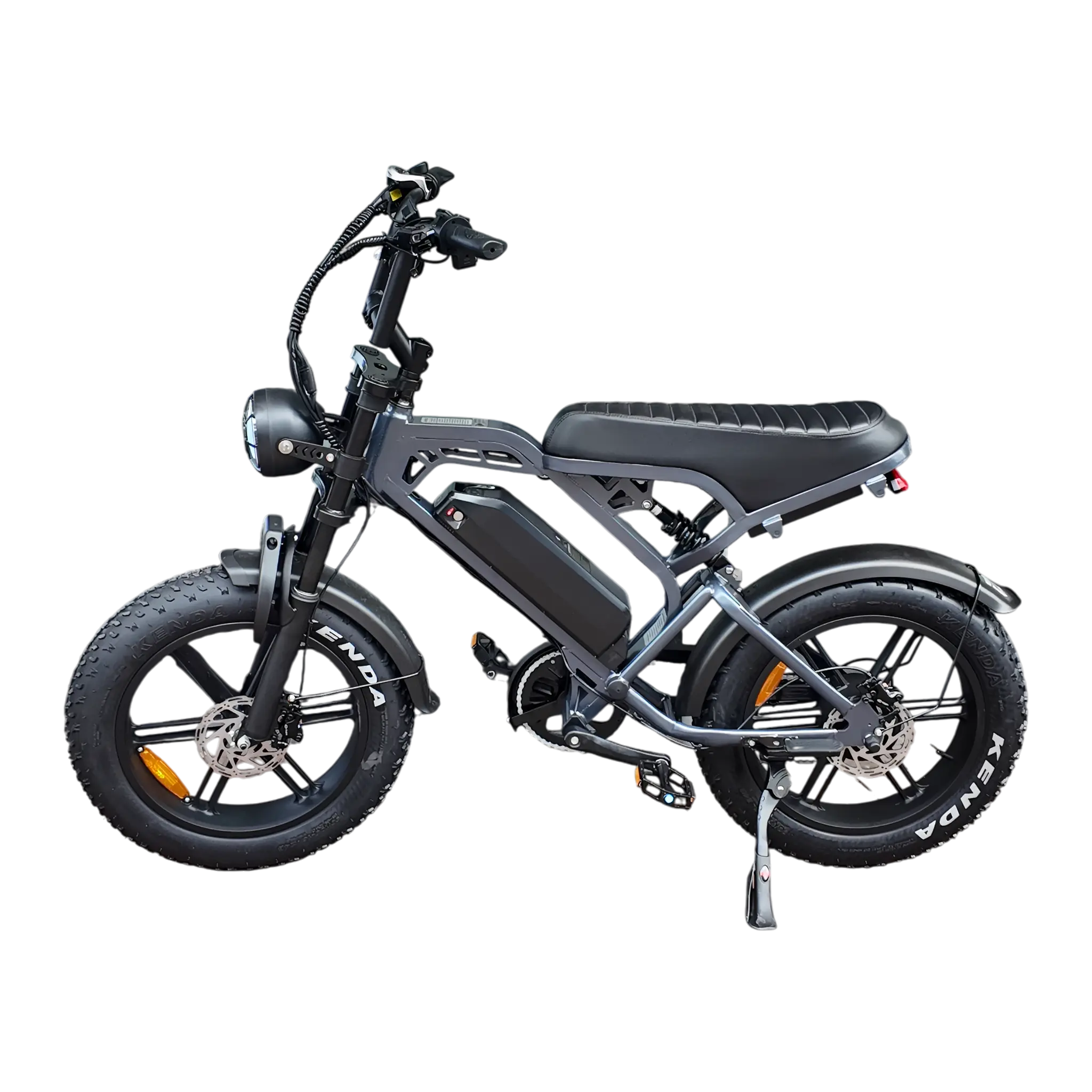 V20 Pro Fatbike Donkergrijs 2026 – Hydraulische Remmen - AE-trading