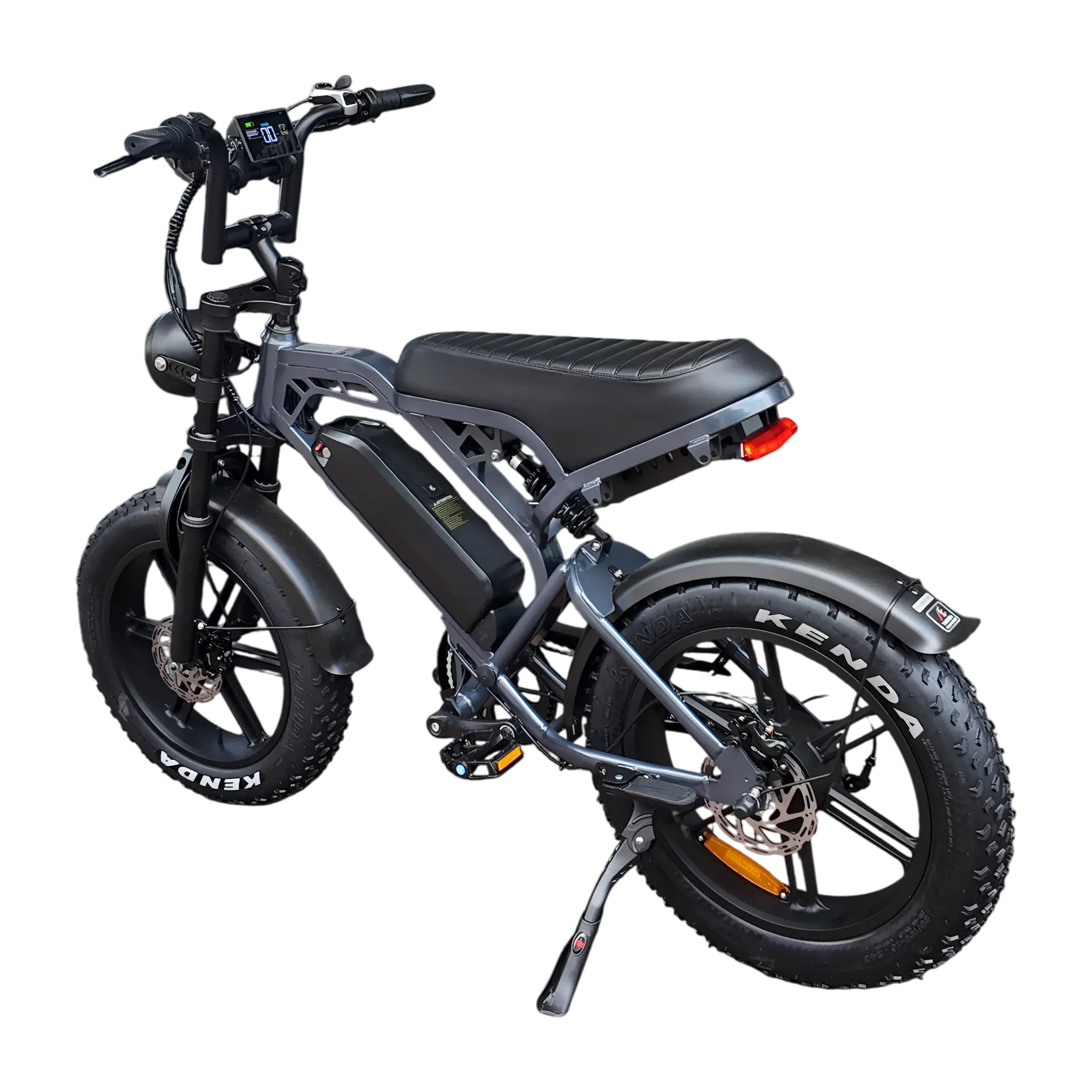 V20 Pro Fatbike Donkergrijs 2026 – Hydraulische Remmen - AE-trading