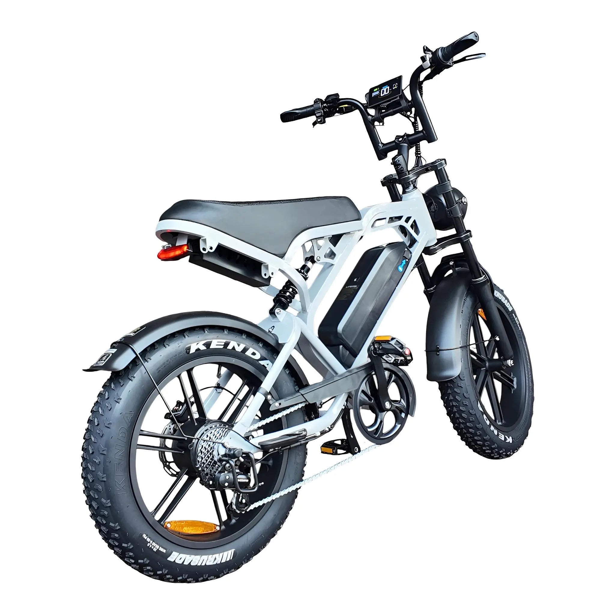 V20 Pro Fatbike Lichtgrijs 2026 – Hydraulische Remmen - AE-trading