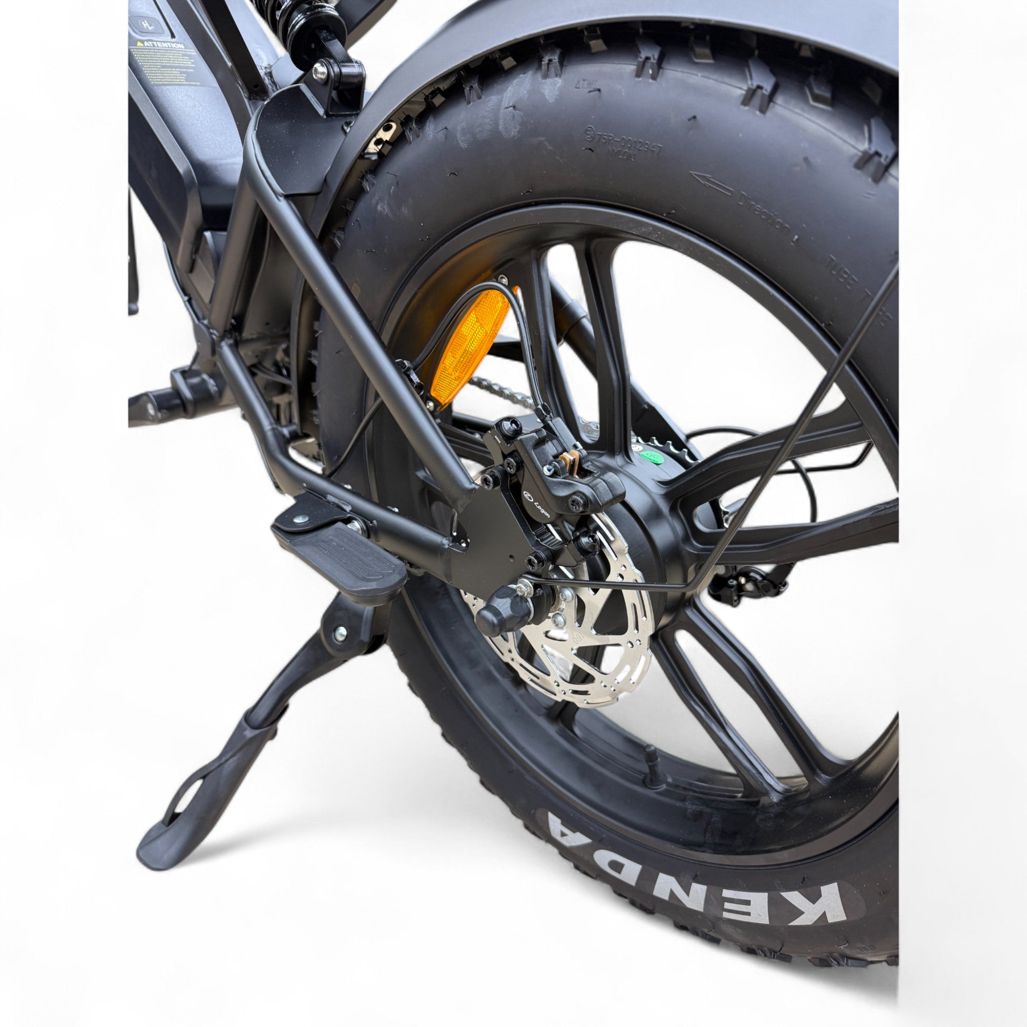 V20 Pro Fatbike Zwart 2025 – Elektrische Fatbike – Hydraulische Remmen – 48V 15Ah - AE-trading