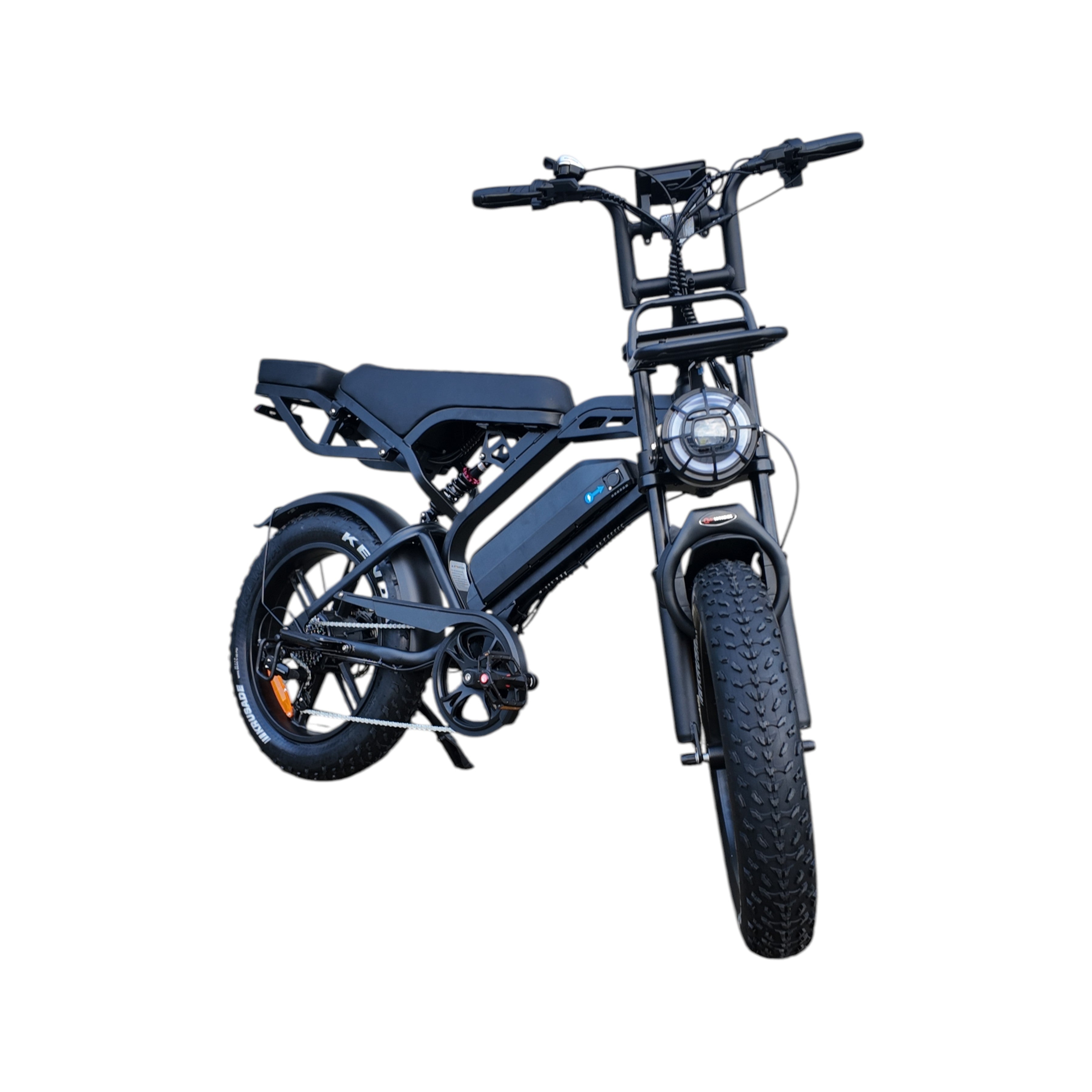 V20 Pro Fatbike Zwart 2026 – Hydraulische Remmen – Inclusief Accessoireset