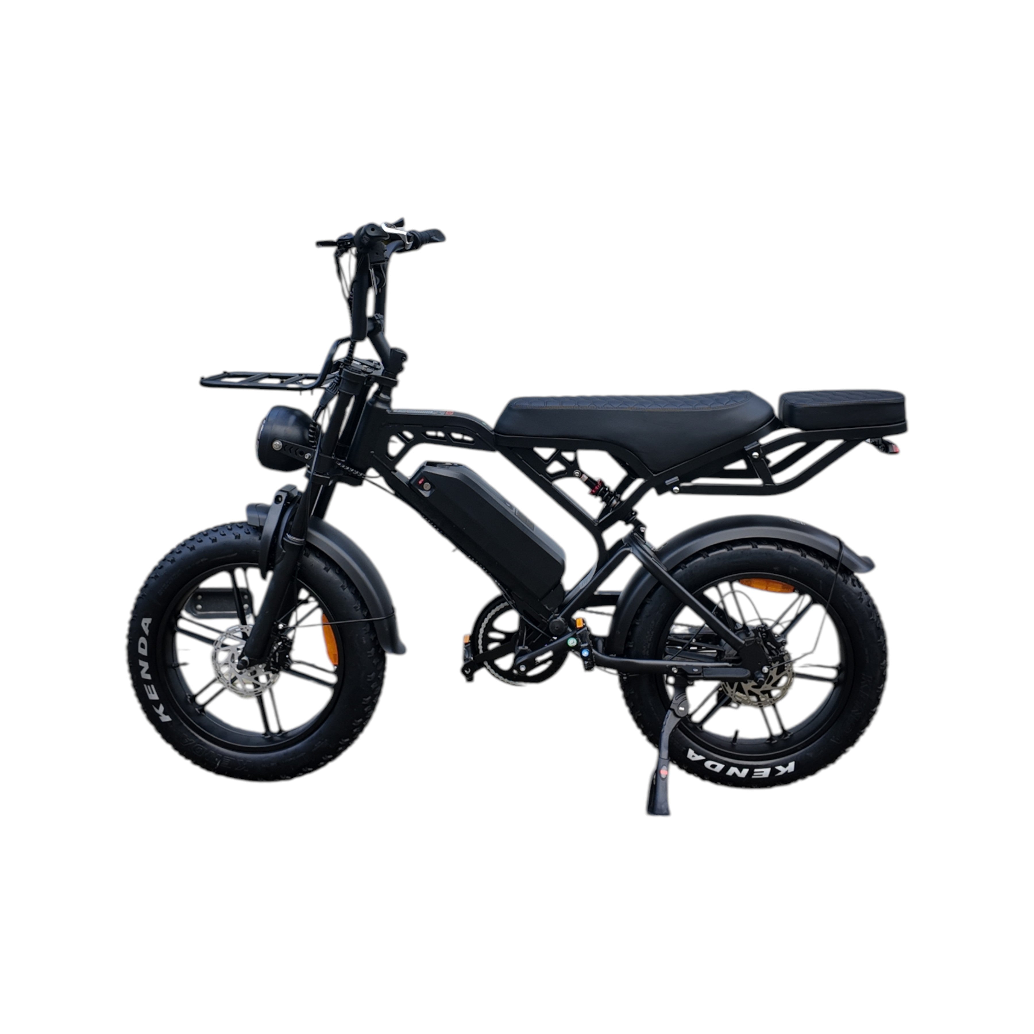 V20 Pro Fatbike Zwart 2026 – Hydraulische Remmen – Inclusief Accessoireset