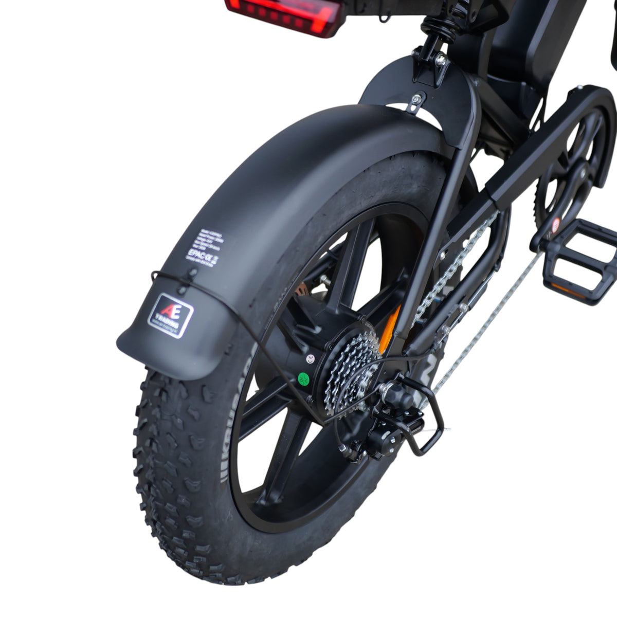 V20 Pro - Fatbike - Zwart - 2026 Model - AE-trading