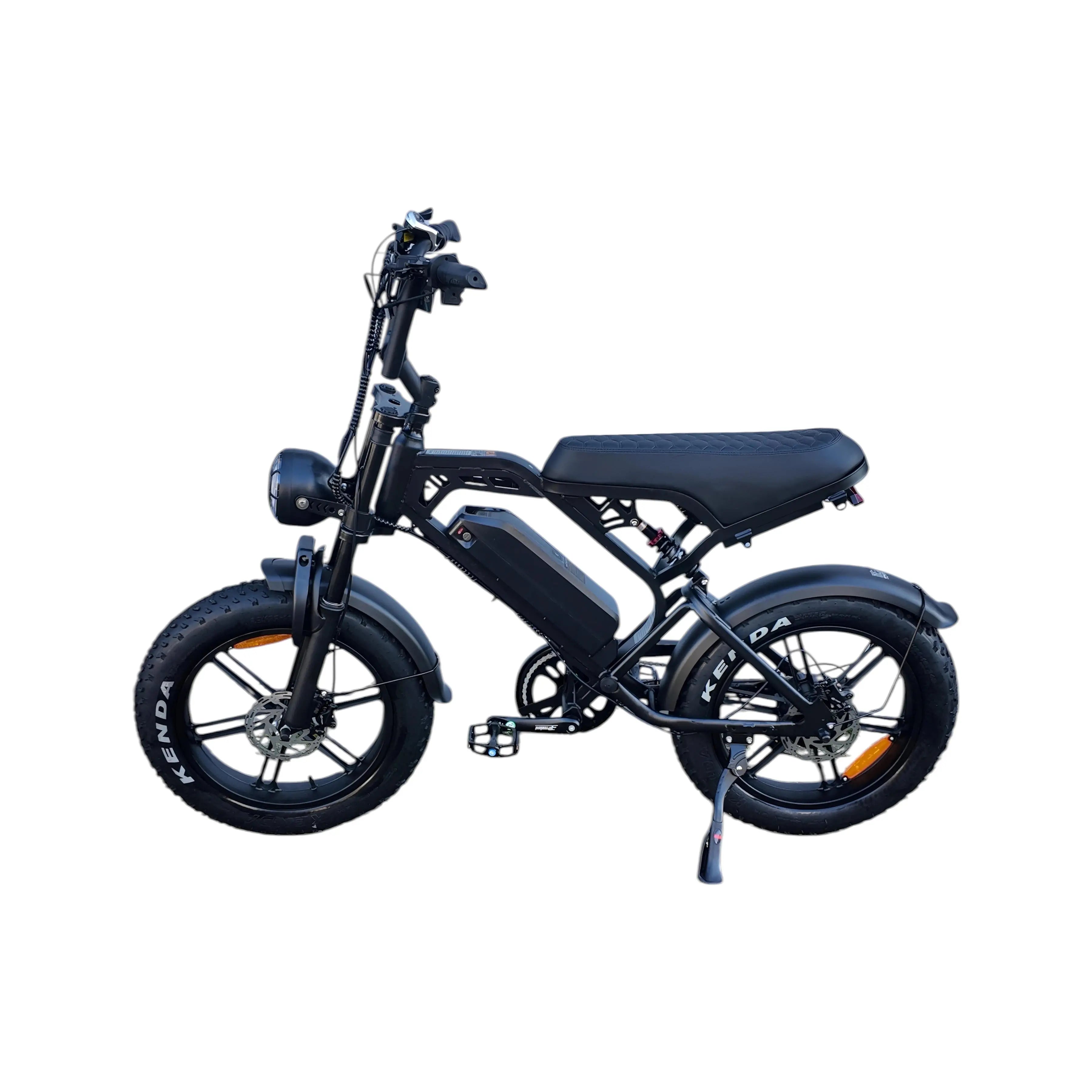 V20 Pro Fatbike Zwart 2026 – Hydraulische Remmen - AE-trading