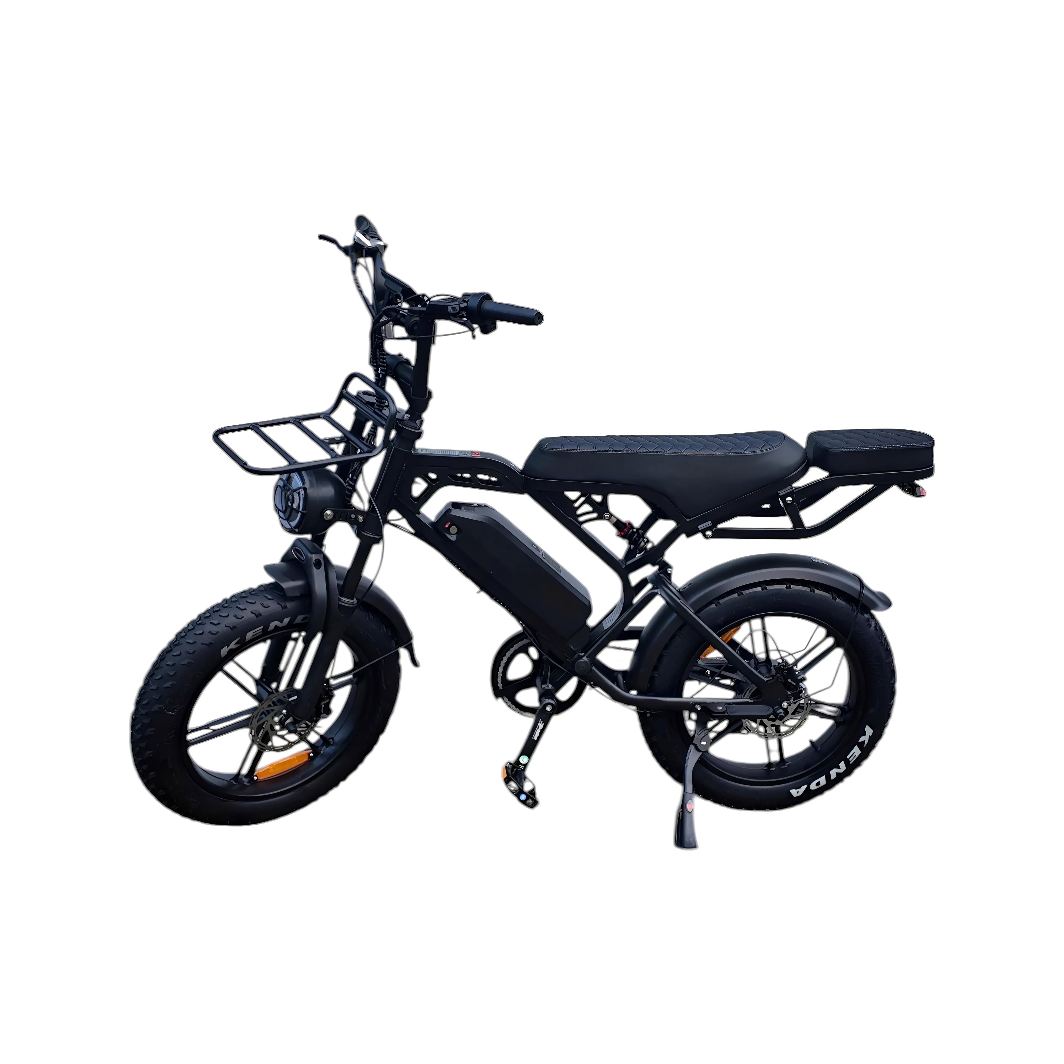 V20 Pro Fatbike - Zwart - Inclusief Accessoiresset - AE-trading