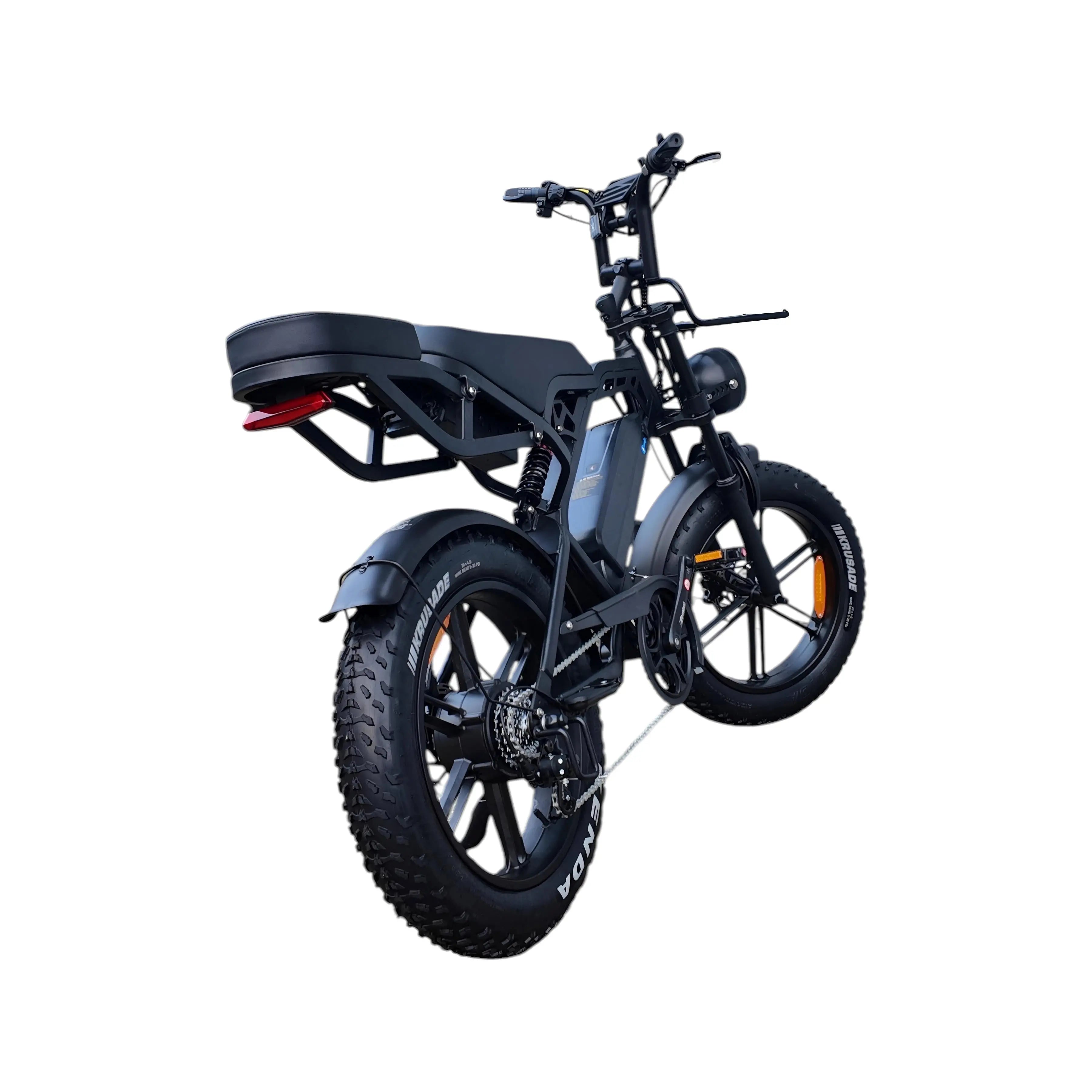 V20 Pro Fatbike Zwart 2026 – Hydraulische Remmen – Inclusief Accessoireset - AE-trading